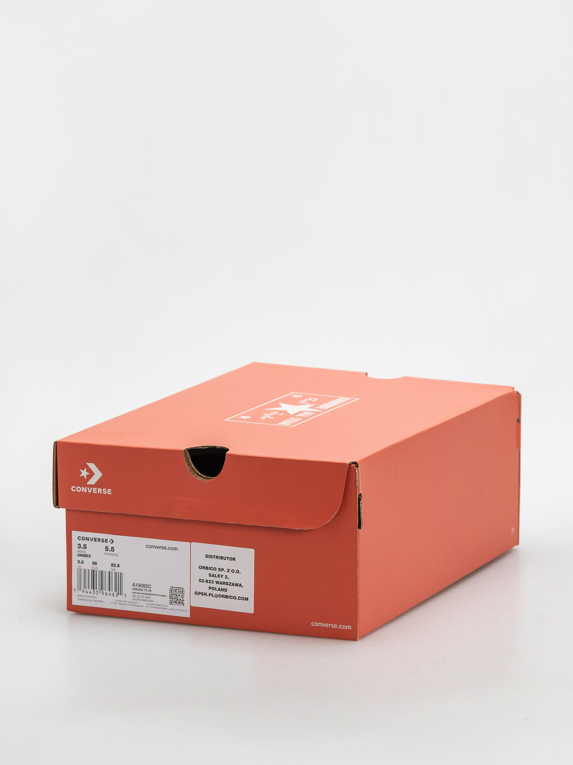 Кеди Converse Chuck 70 Hi (vintage white/egret)