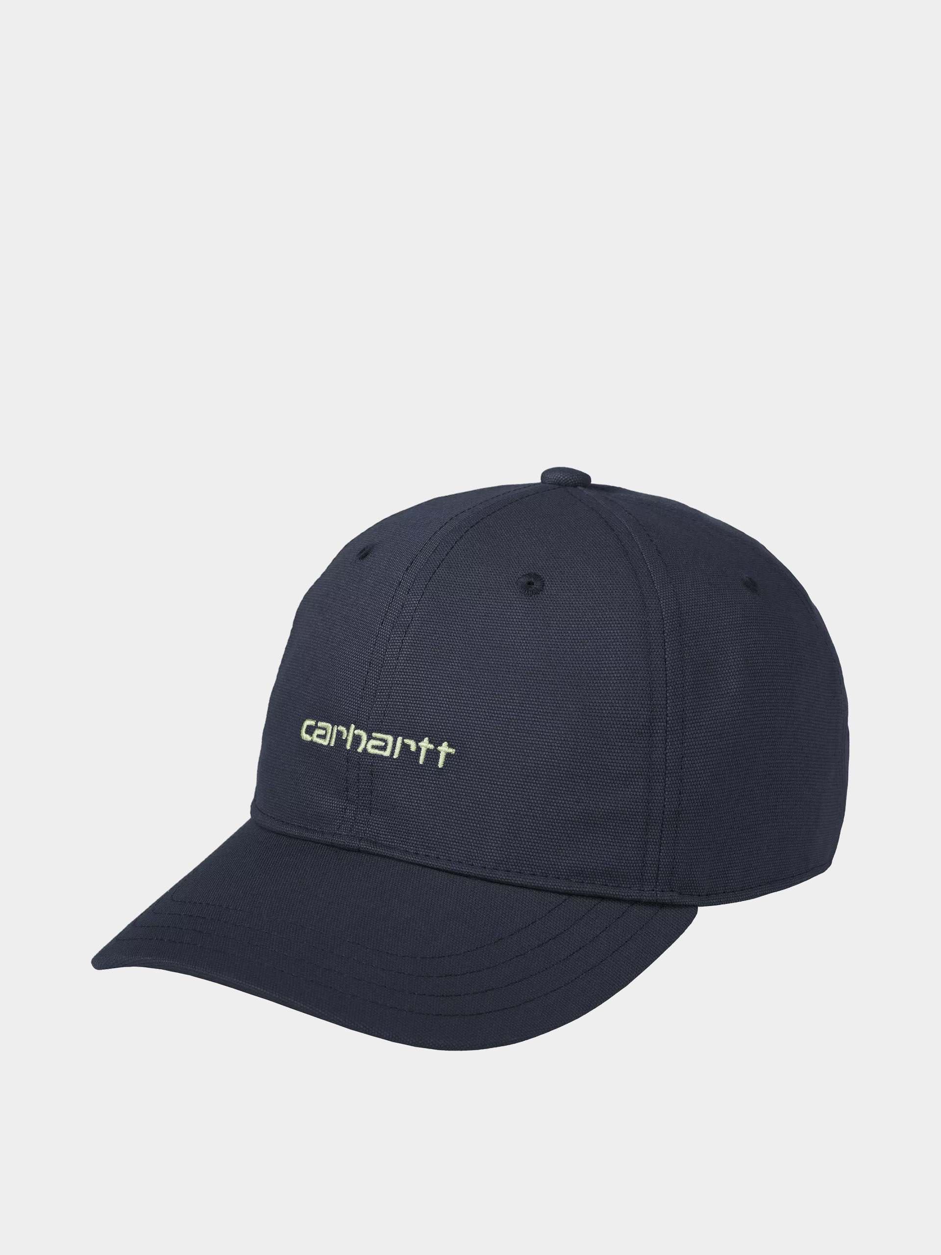 Кепка Carhartt WIP Canvas Script (deep night/gentle green)
