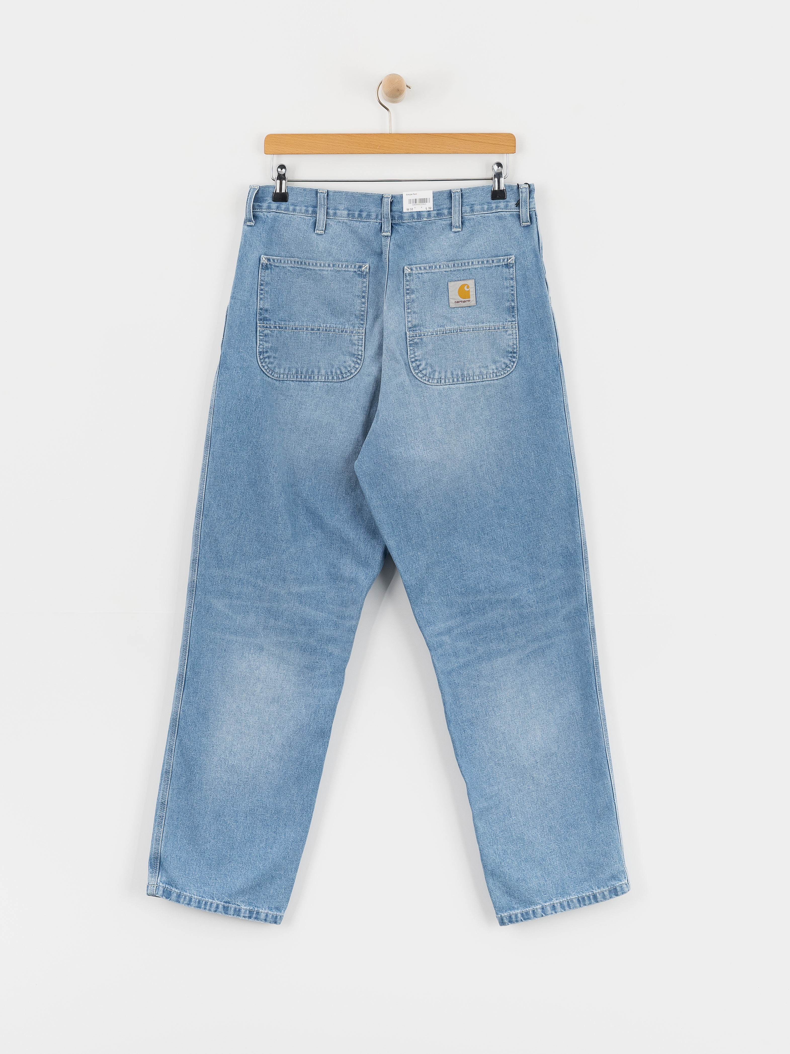 Штани Carhartt WIP Simple (blue light true washed)