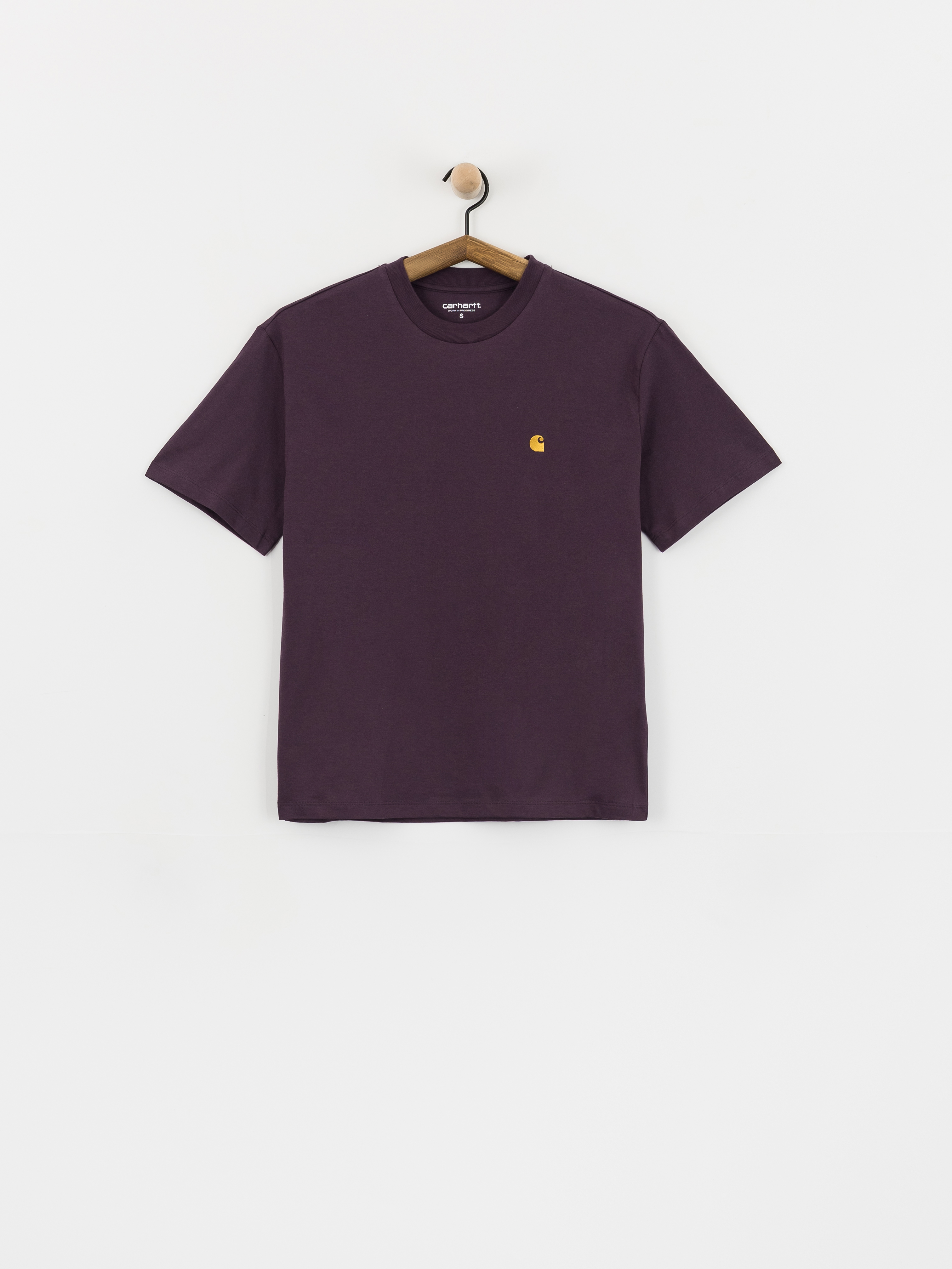 Футболка Carhartt WIP Chase Wmn (cozy purple/gold)