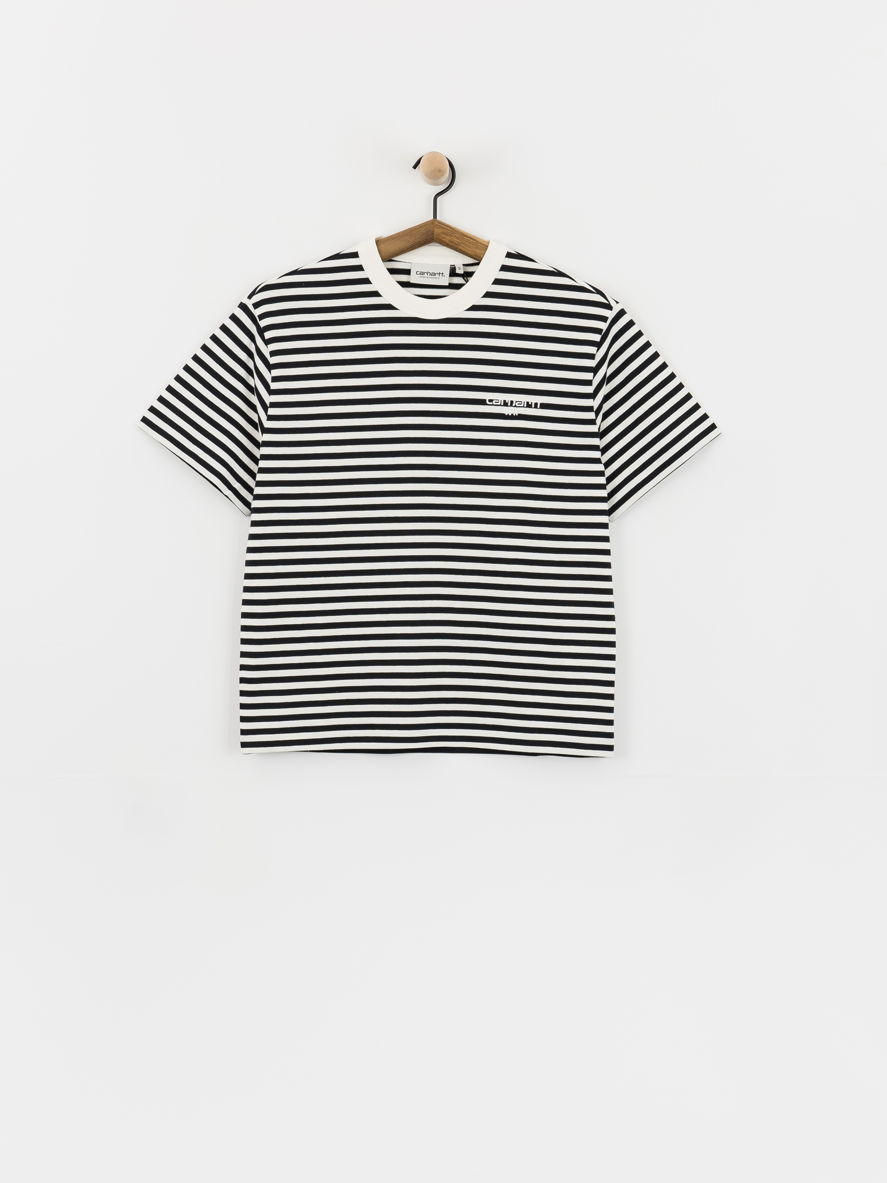 Футболка Carhartt WIP Ezra Wmn (ezra stripe/black/wax)