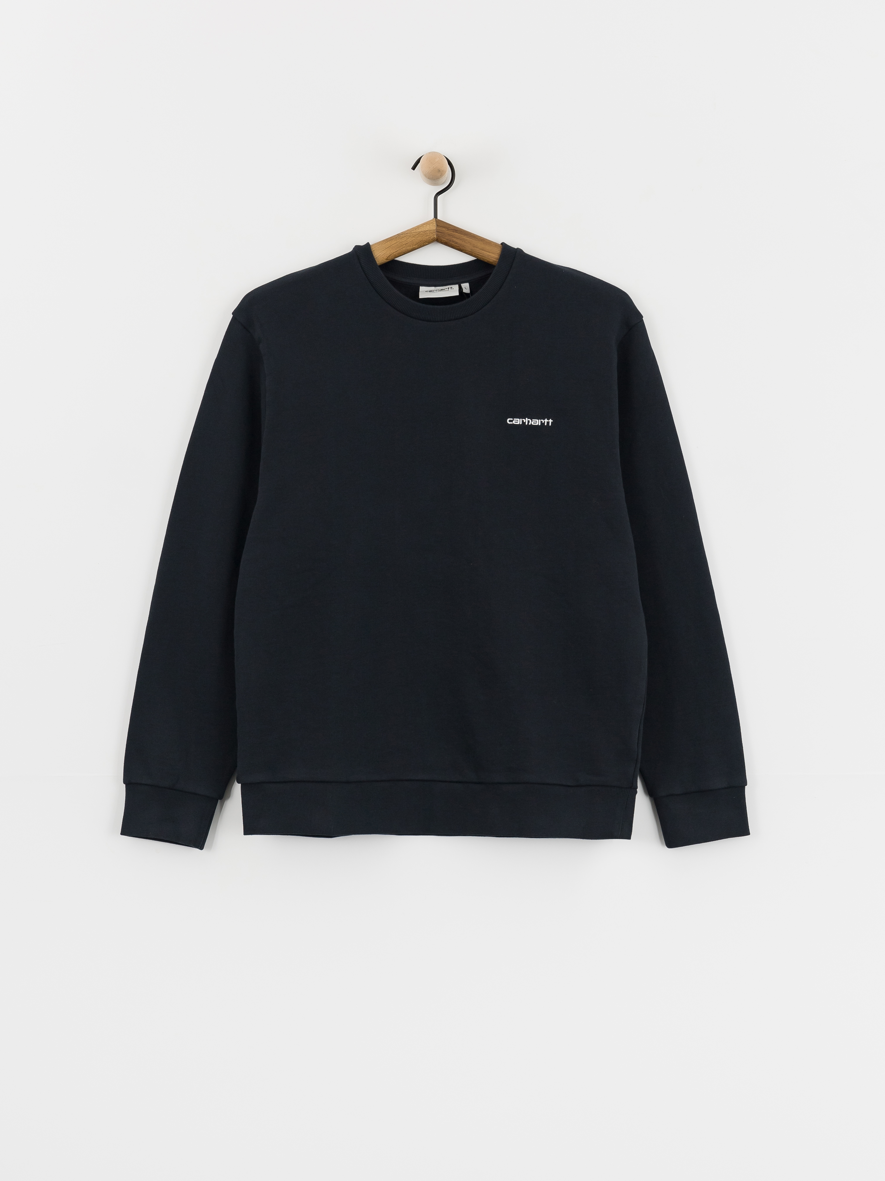 Світшот Carhartt WIP Script Embroidery (deep night/white)