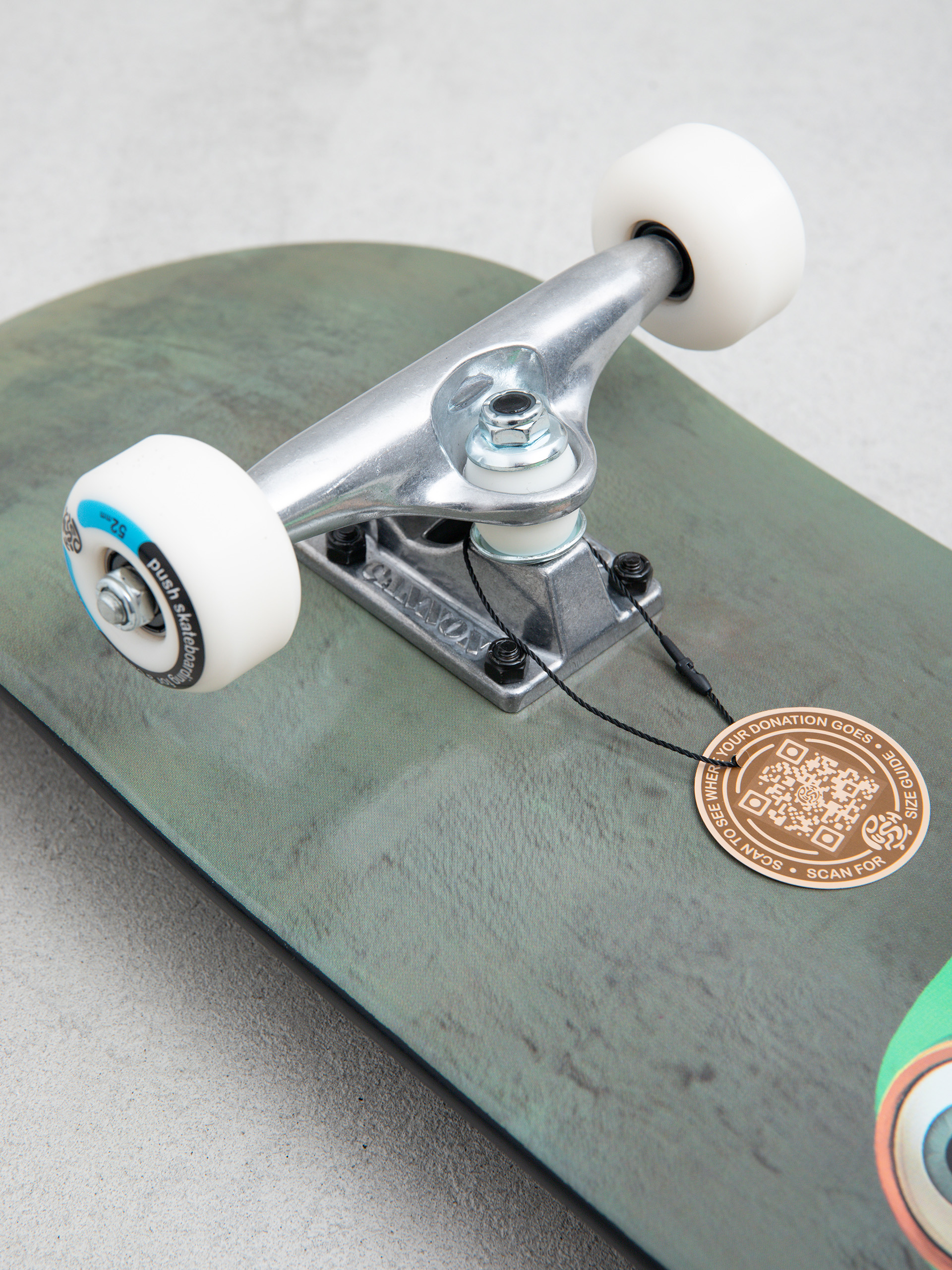 Скейтборд Push Peek Over (green)