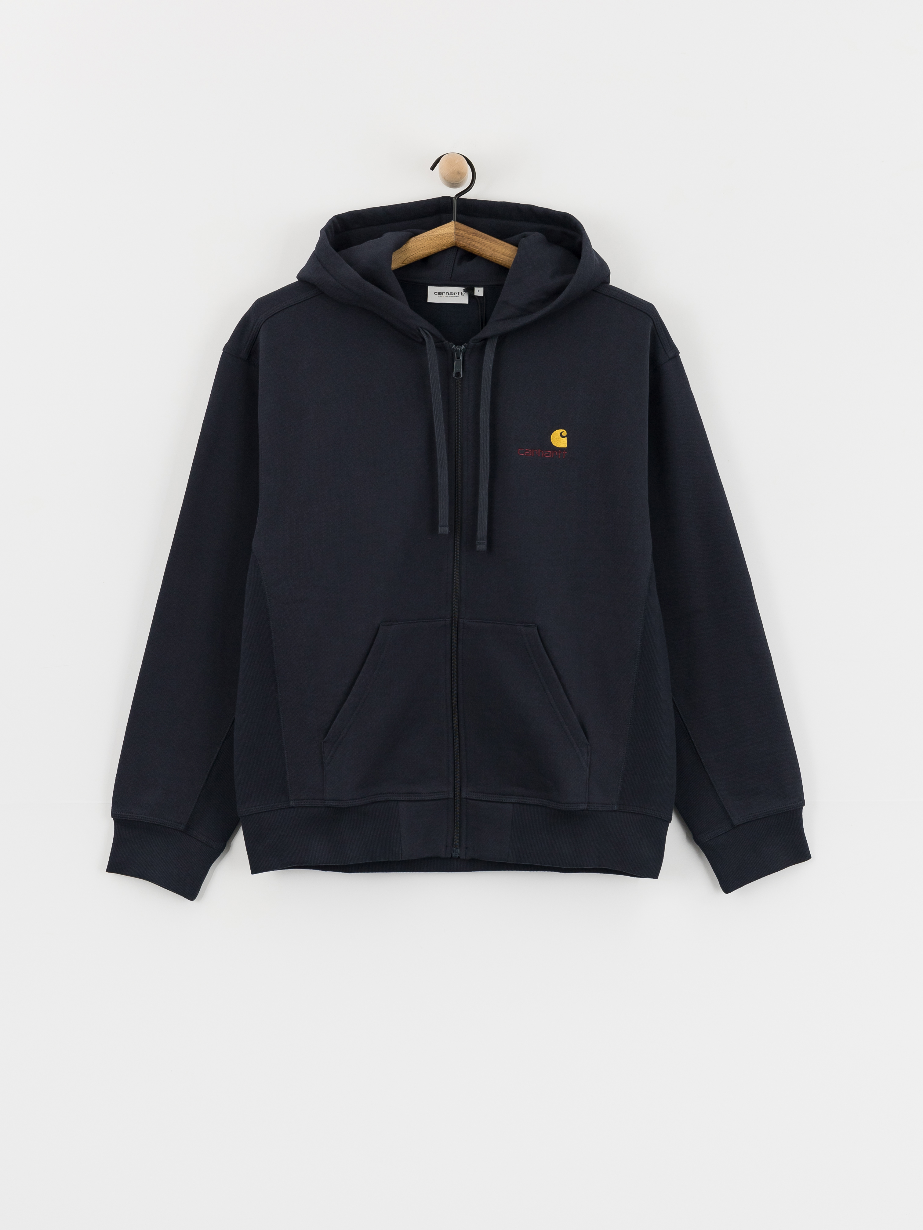 Худі Carhartt WIP American Script ZHD (deep night)