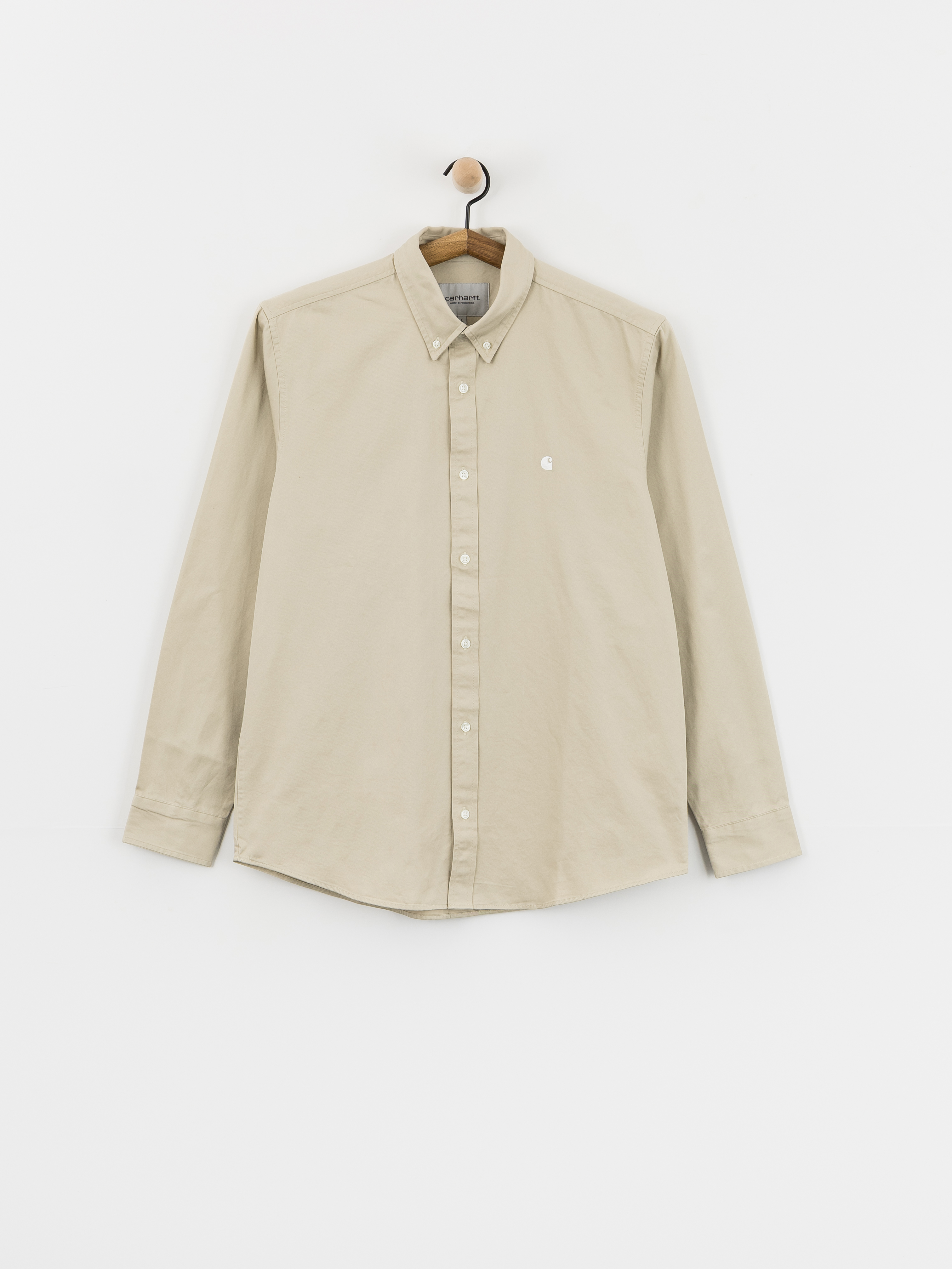 Сорочка Carhartt WIP Madison (stone/white)