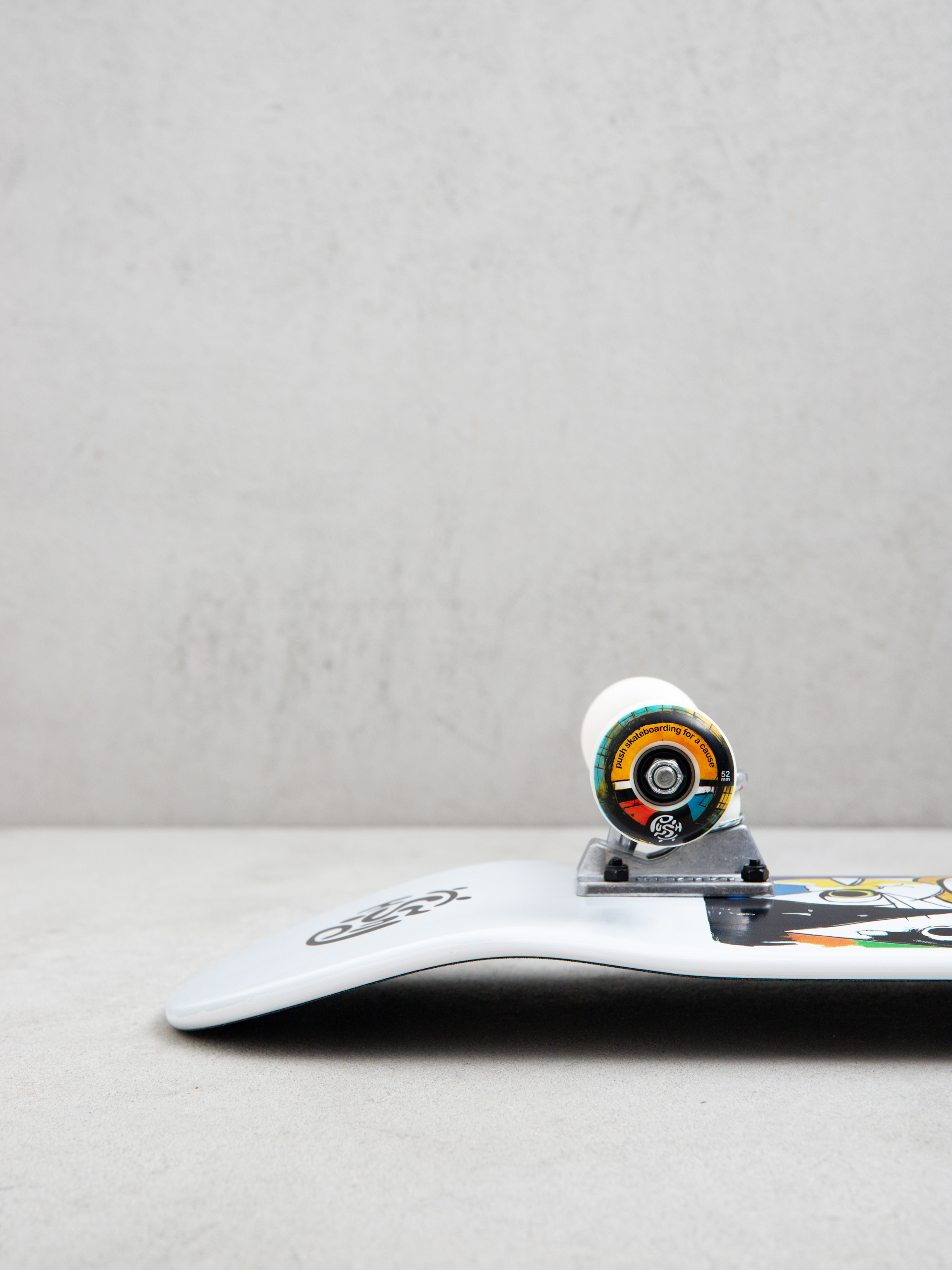 Скейтборд Push Libya Mlsl (white)