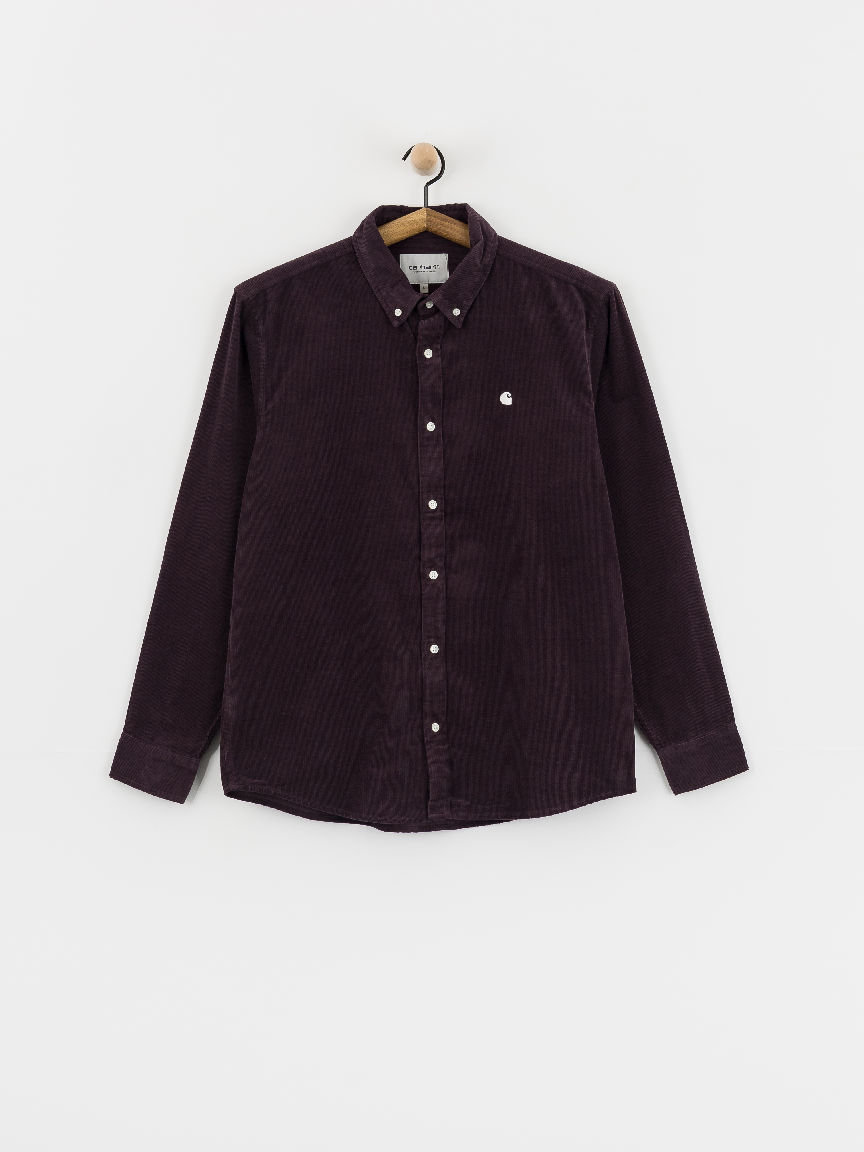 Сорочка Carhartt WIP Madison Fine Cord (cozy purple/wax)