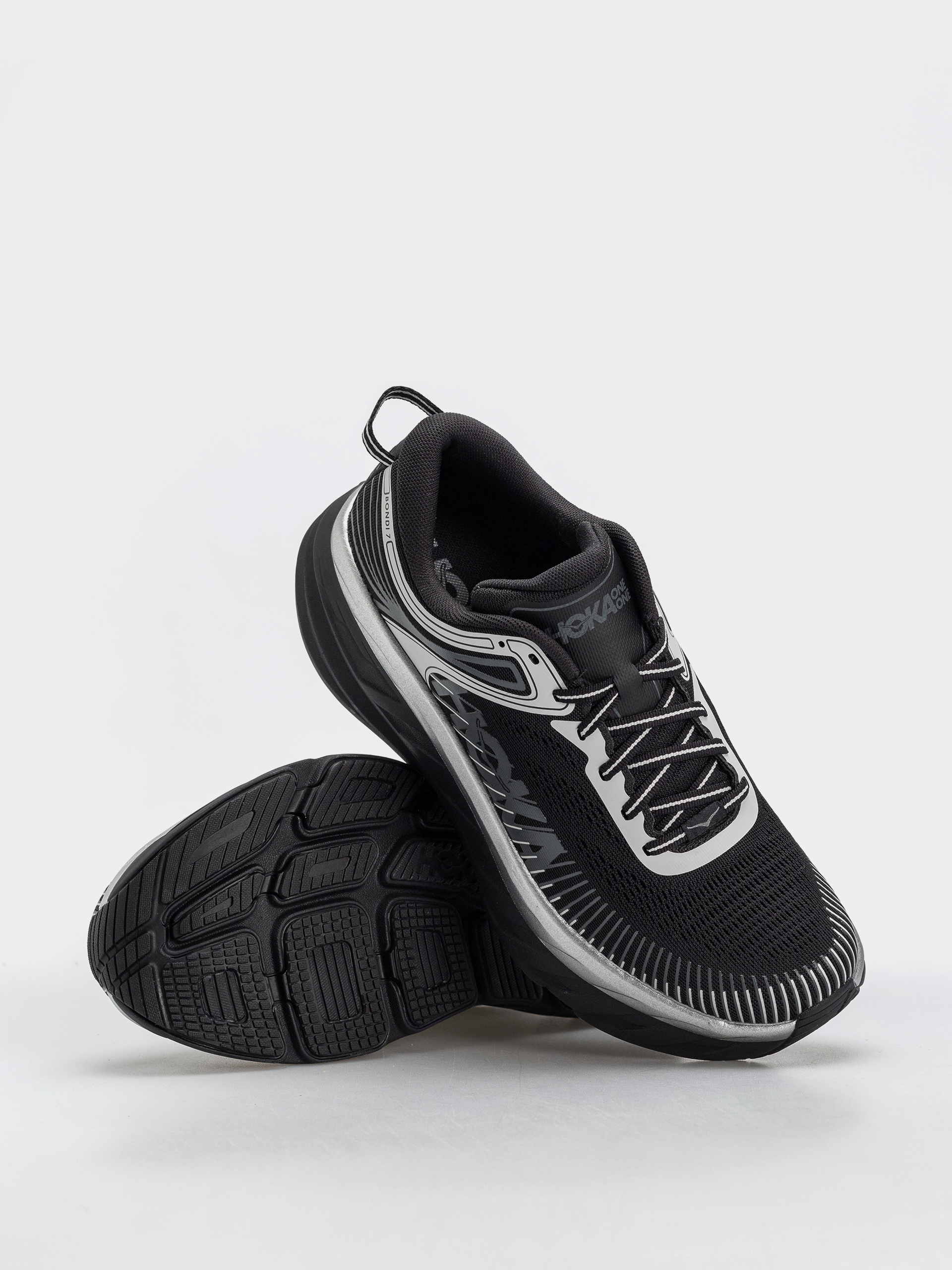 Взуття Hoka Bondi 7 (black/stardust)