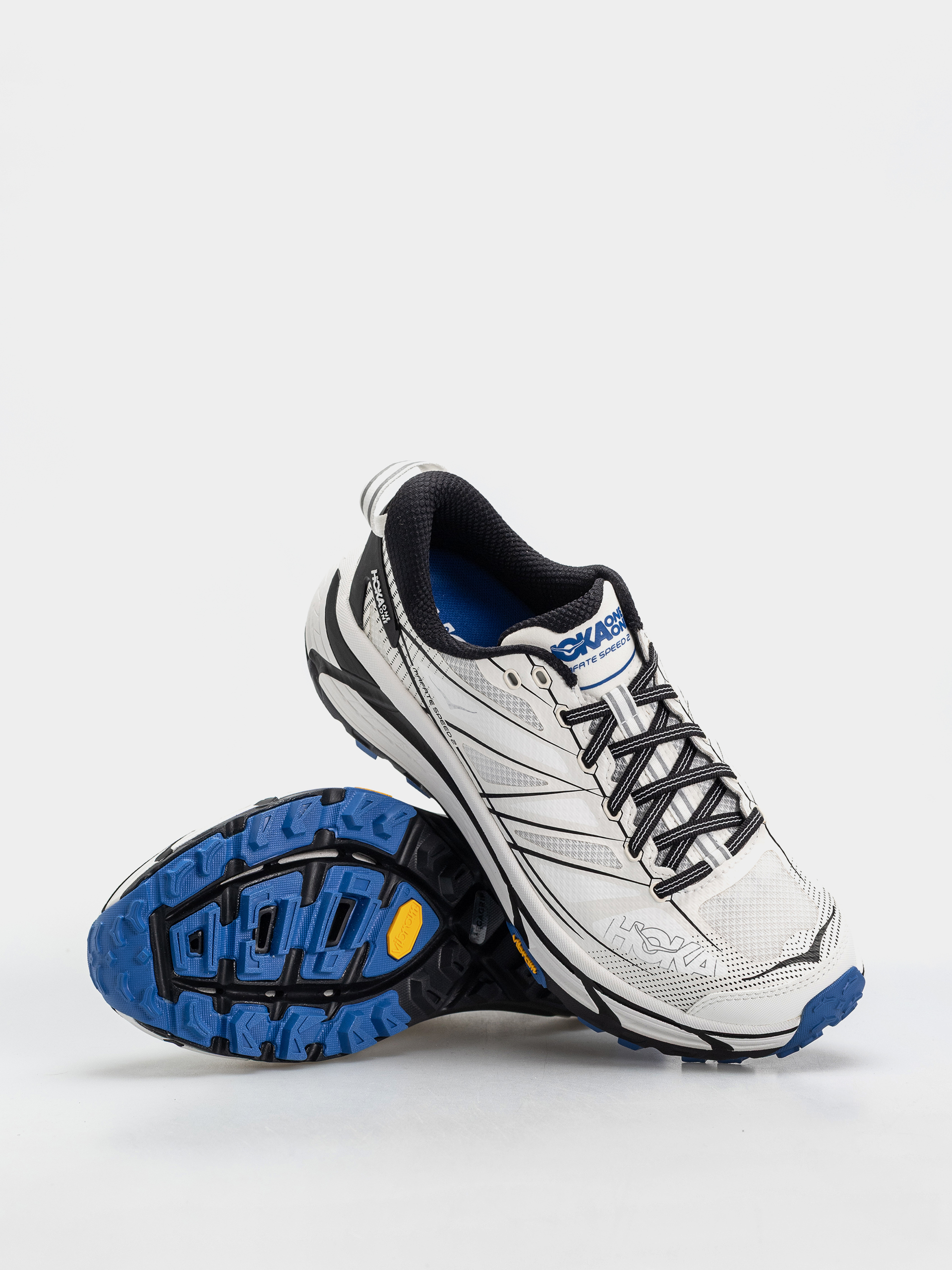Взуття Hoka Mafate Speed 2 (white/cobalt blue)