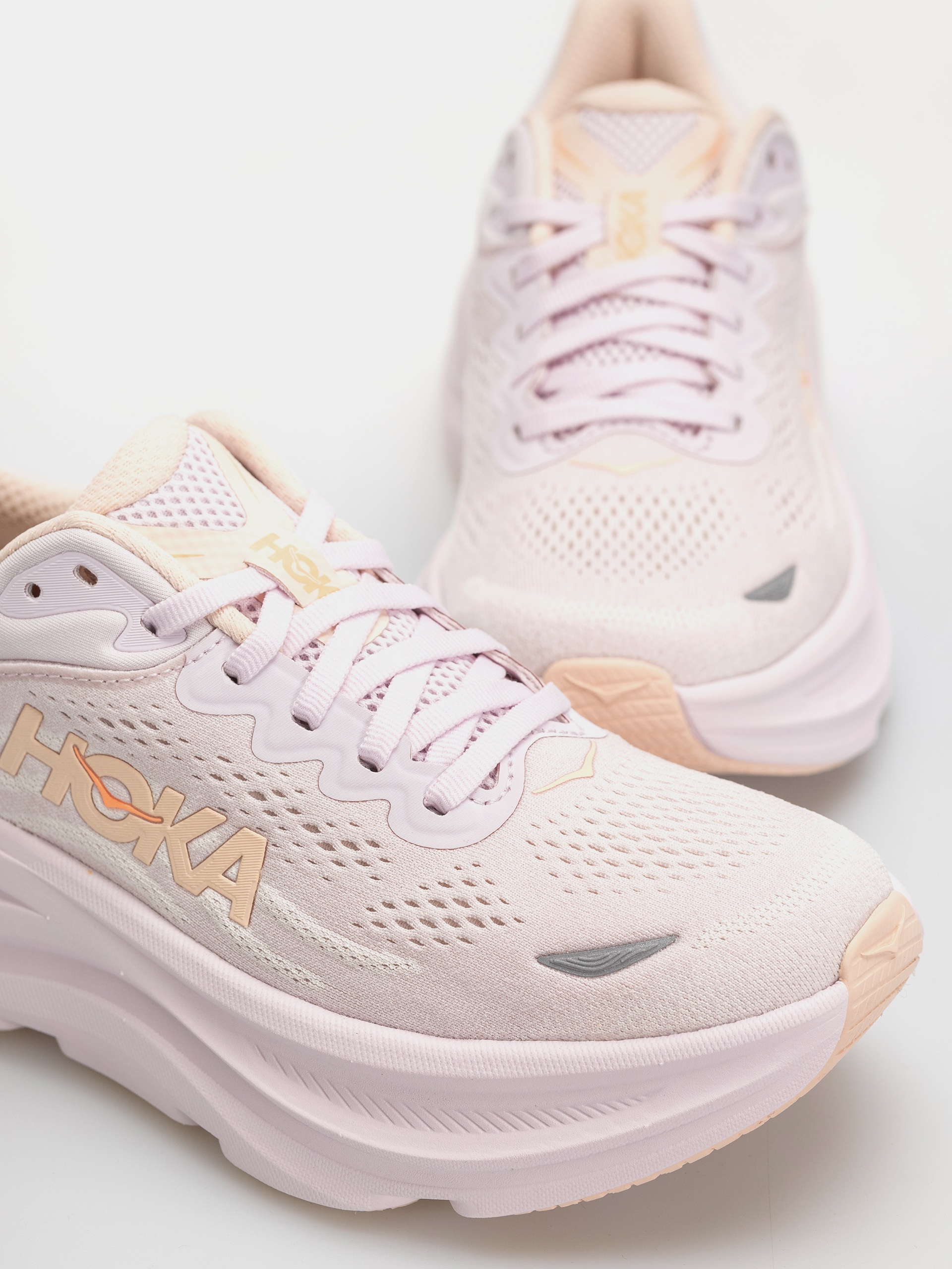 Взуття Hoka Bondi 9 Wmn (lilac cream/tangerine glow)
