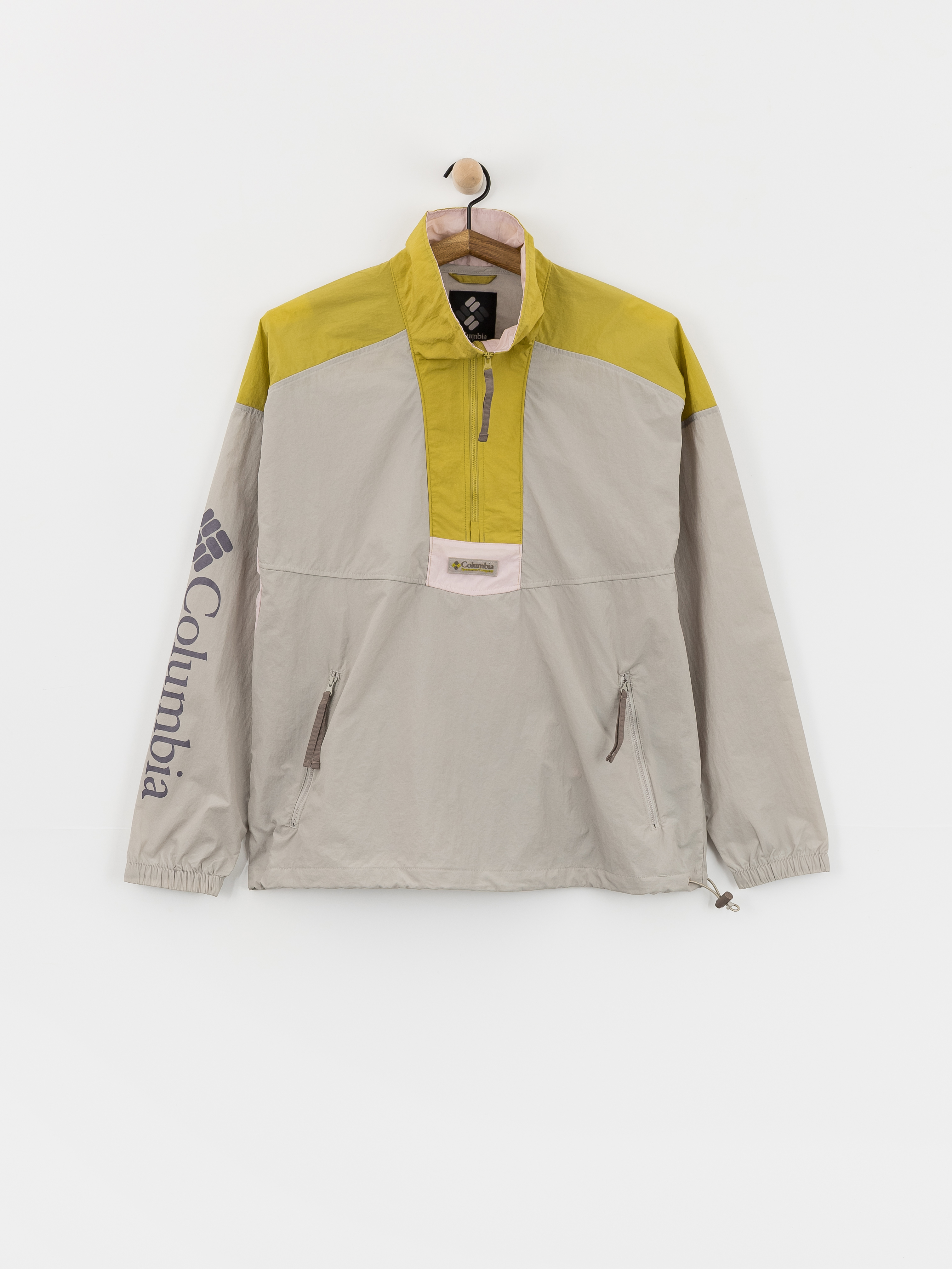 Куртка Columbia Riptide II Retro Windbreaker Anorak (flint grey/peppercorn/pink agate)