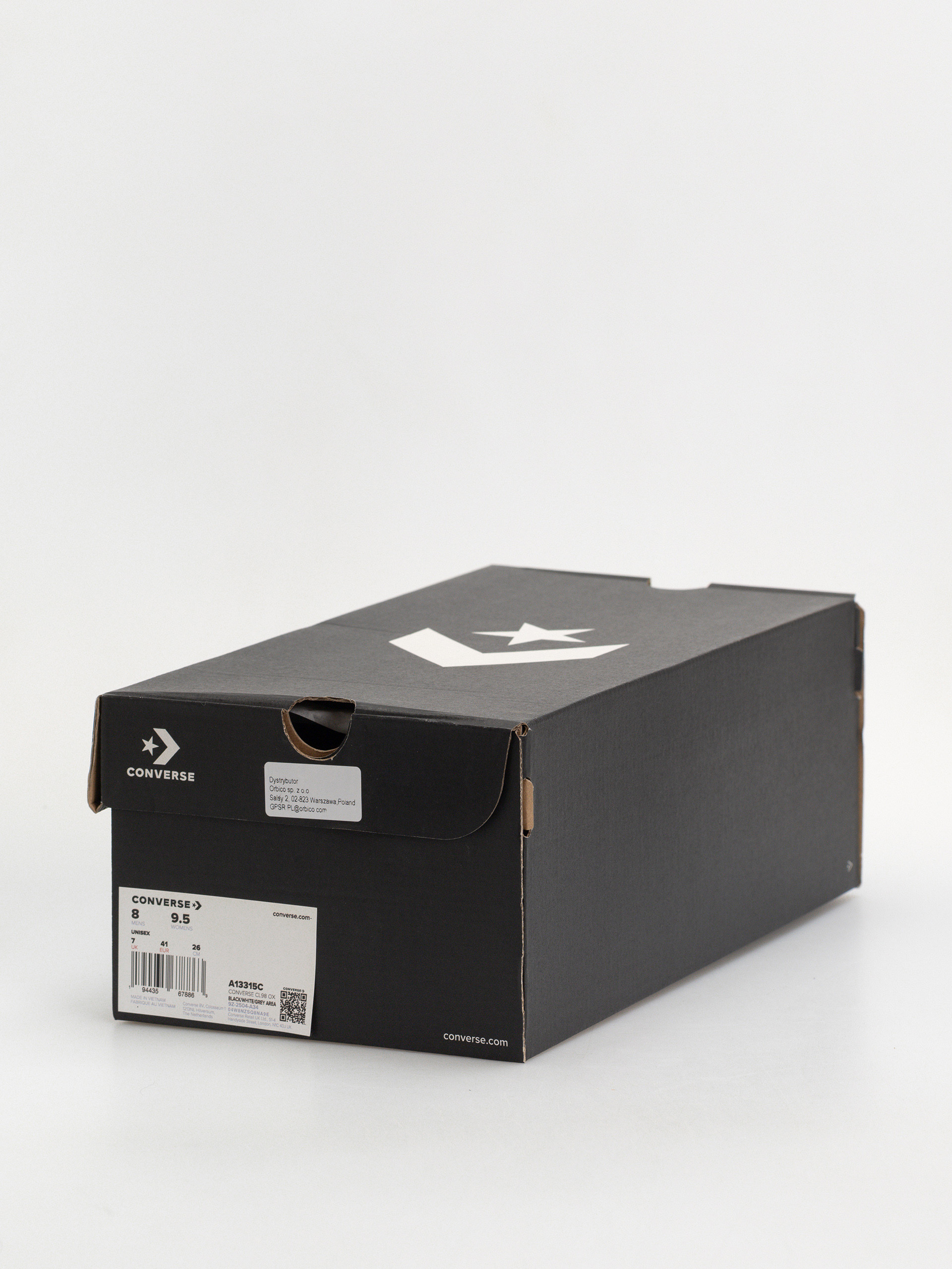 Взуття Converse CL98 (black/white/grey area)