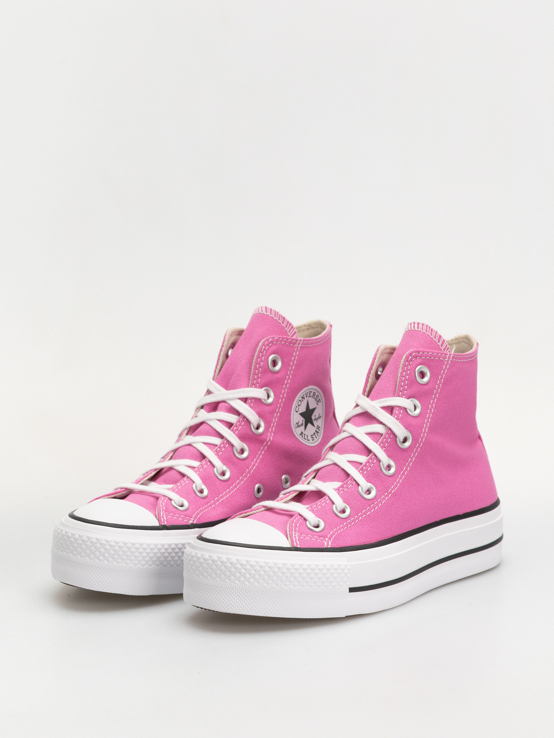Кеди Converse Chuck Taylor All Star Lift Hi Wmn (shocking orchid/white/black)