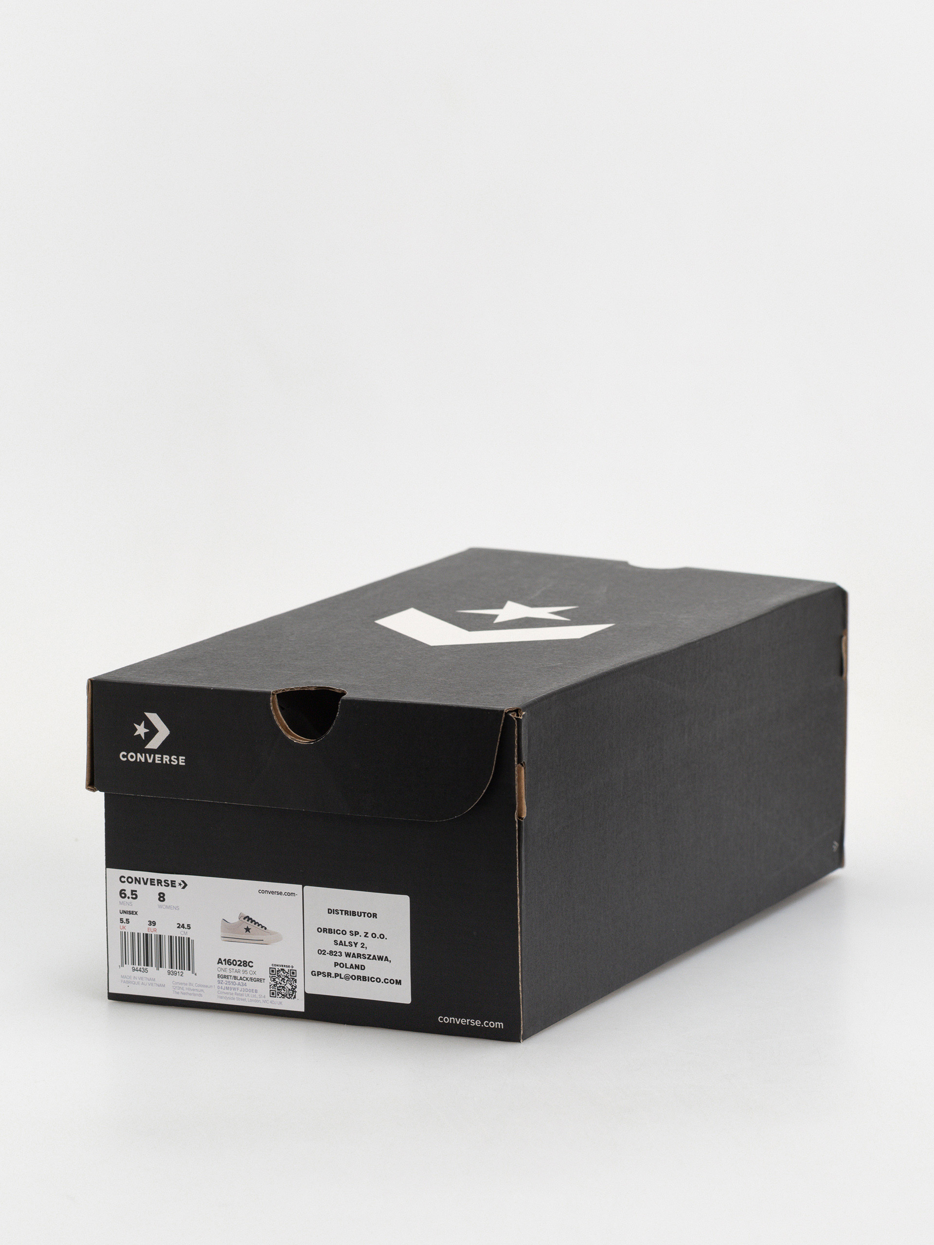 Кеди Converse One Star 95 Ox (egret/black/egret)