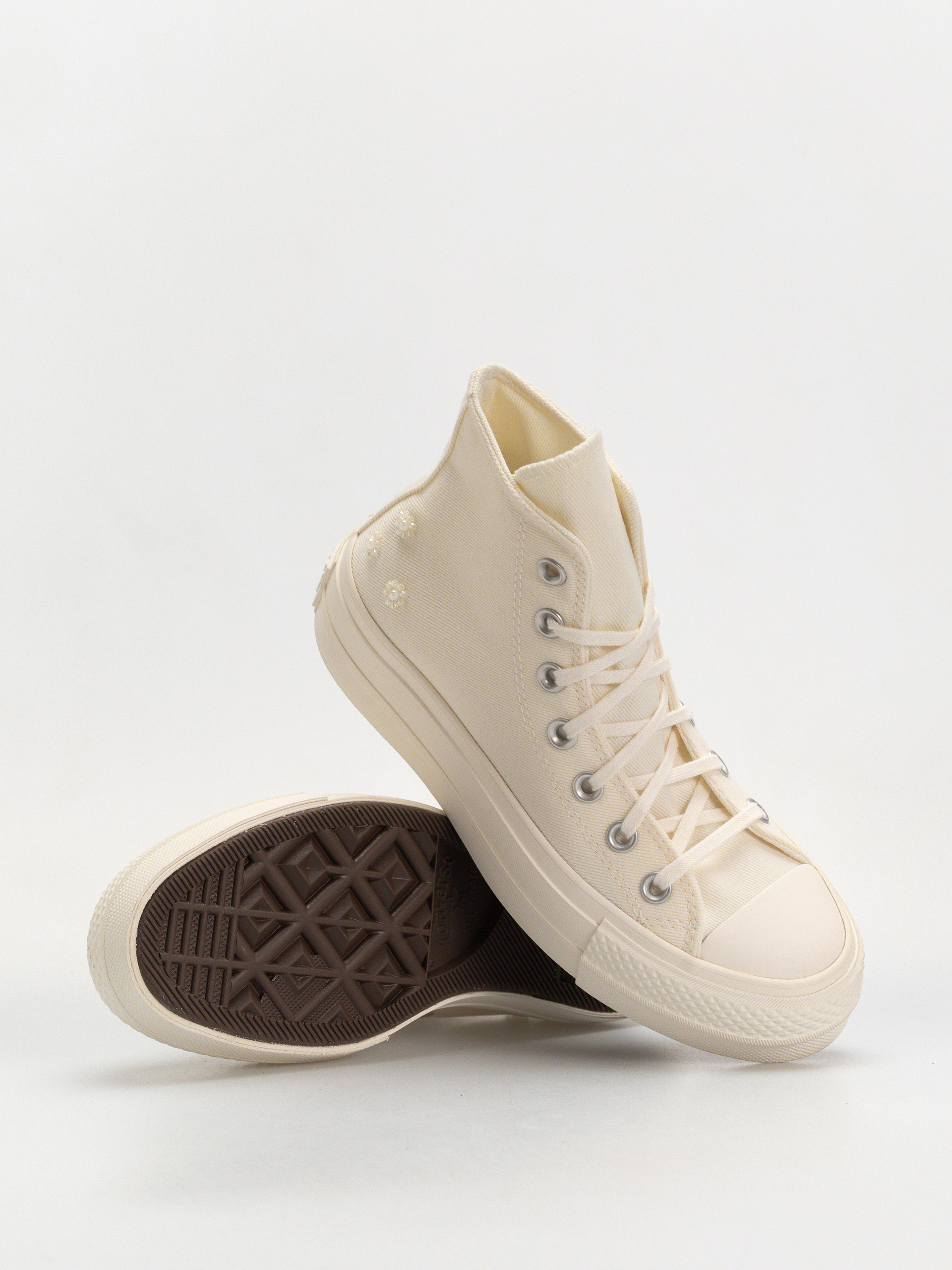 Кеди Converse Chuck Taylor All Star Lift Hi Wmn (egret/egret/black)