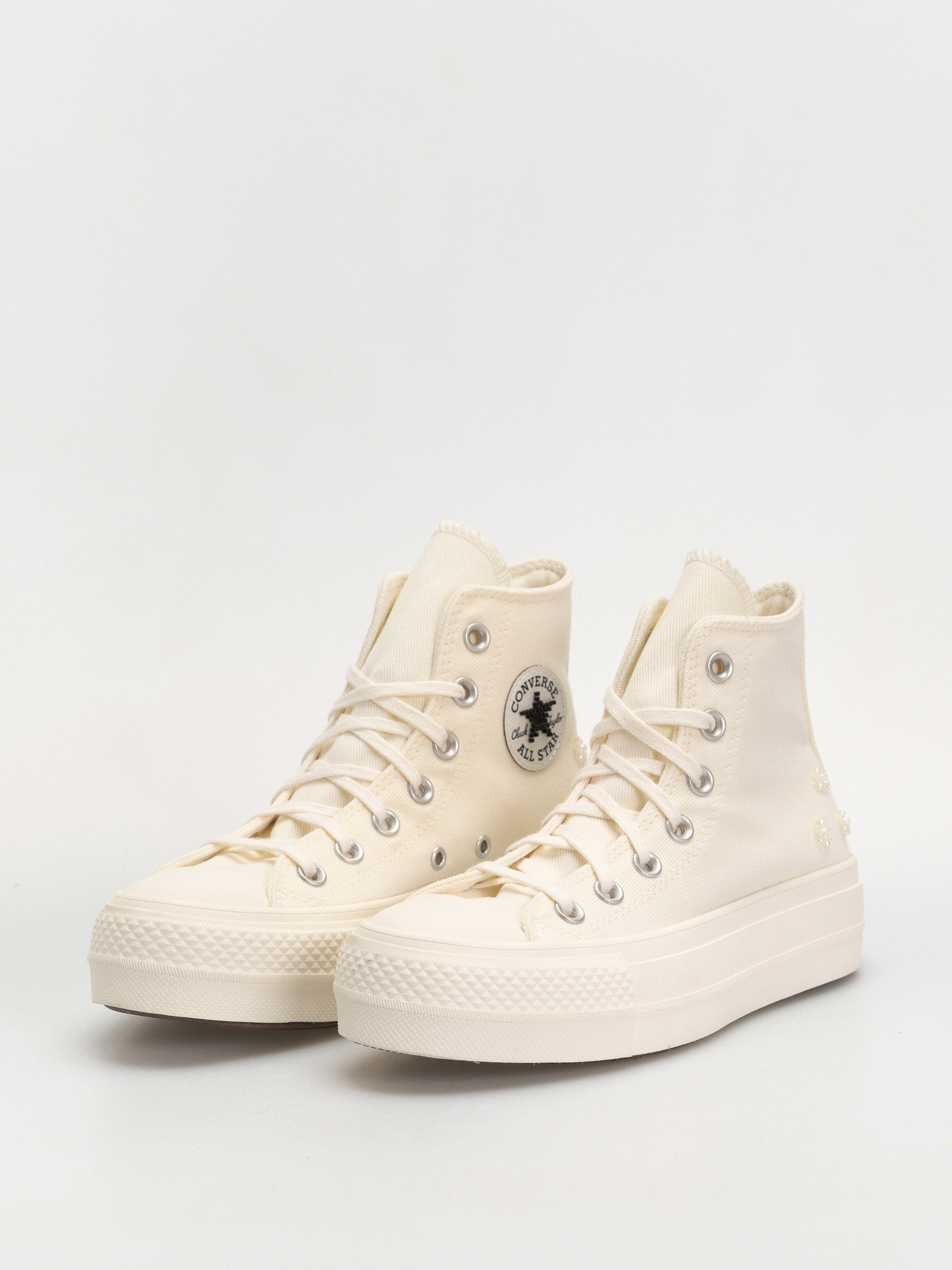 Кеди Converse Chuck Taylor All Star Lift Hi Wmn (egret/egret/black)