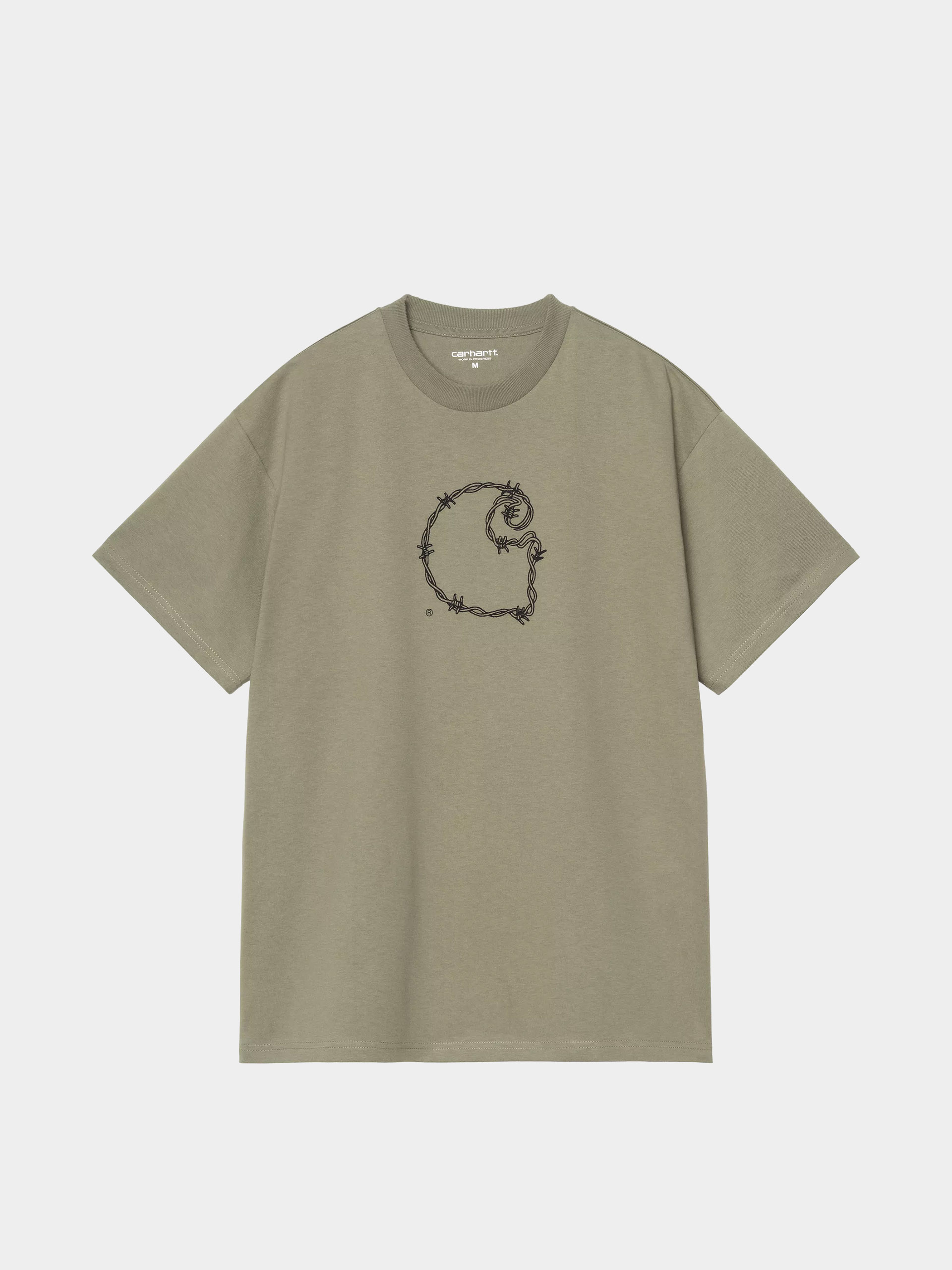 Футболка Carhartt WIP Barbwire C (dollar green)