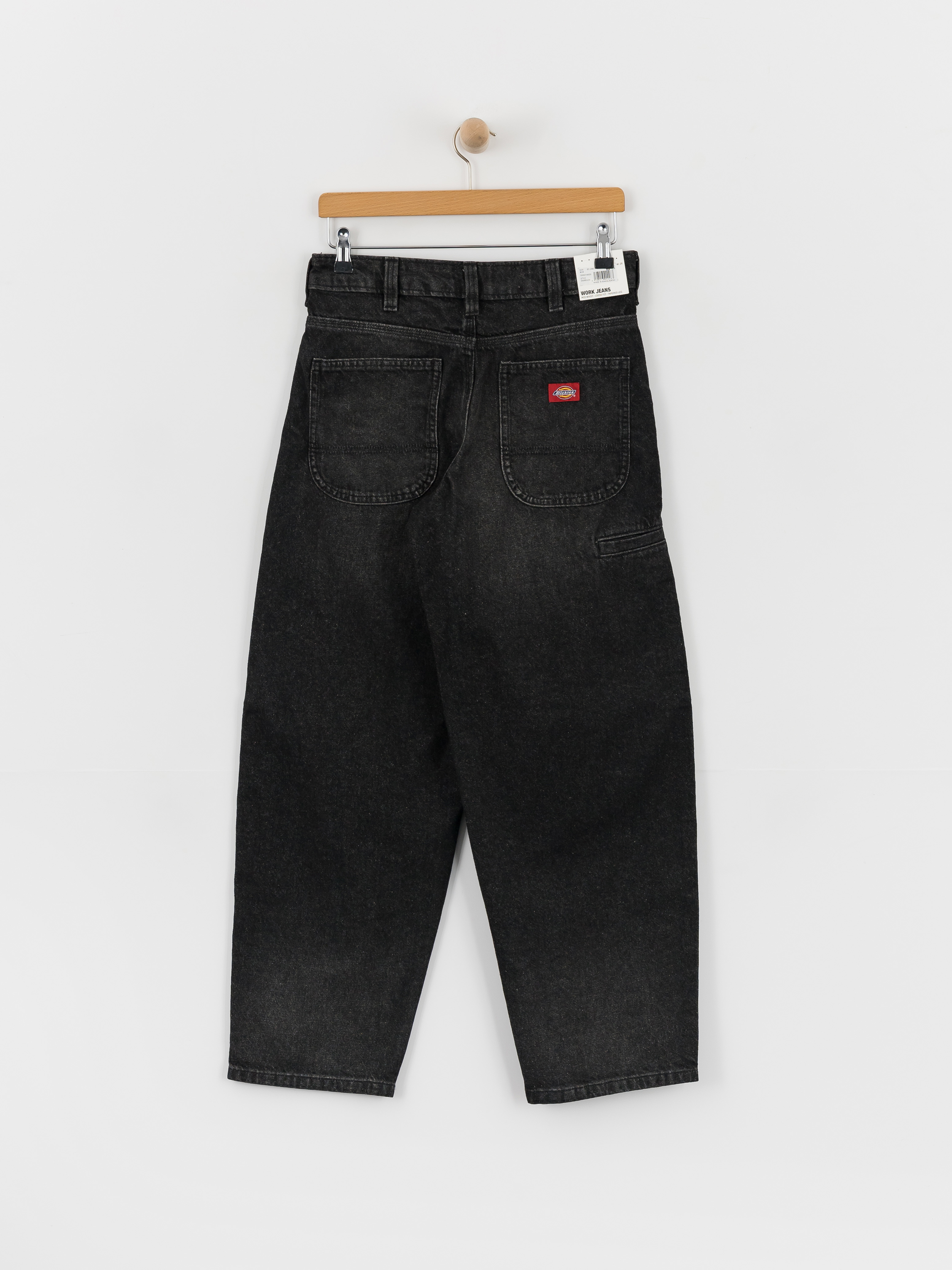 Штани Dickies 957 Loose Tapered Work Wmn (black wash faded)