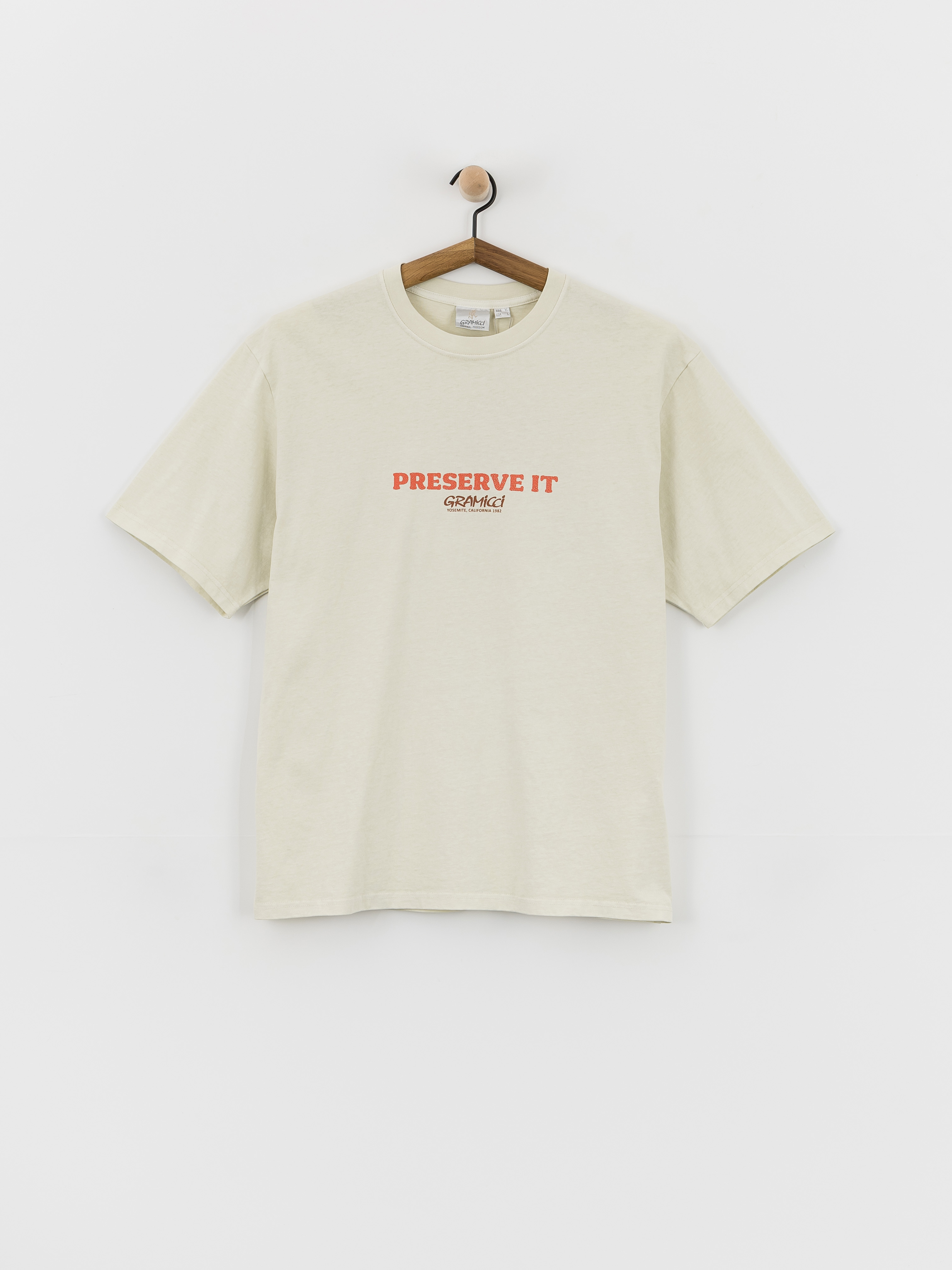 Футболка Gramicci Footprints Pigment Dyed