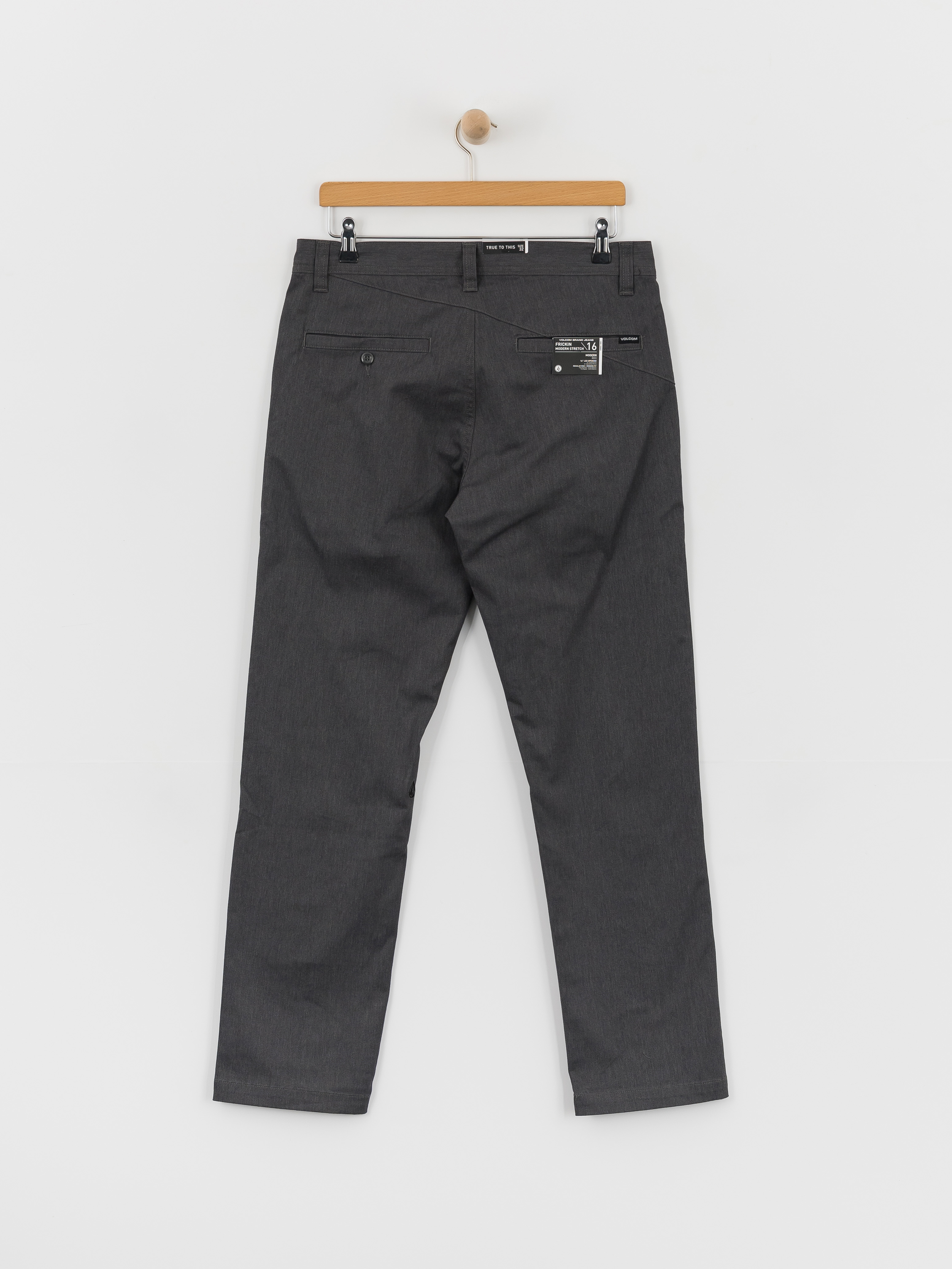 Штани Volcom Frickin Modern Stret (charcoal heather)