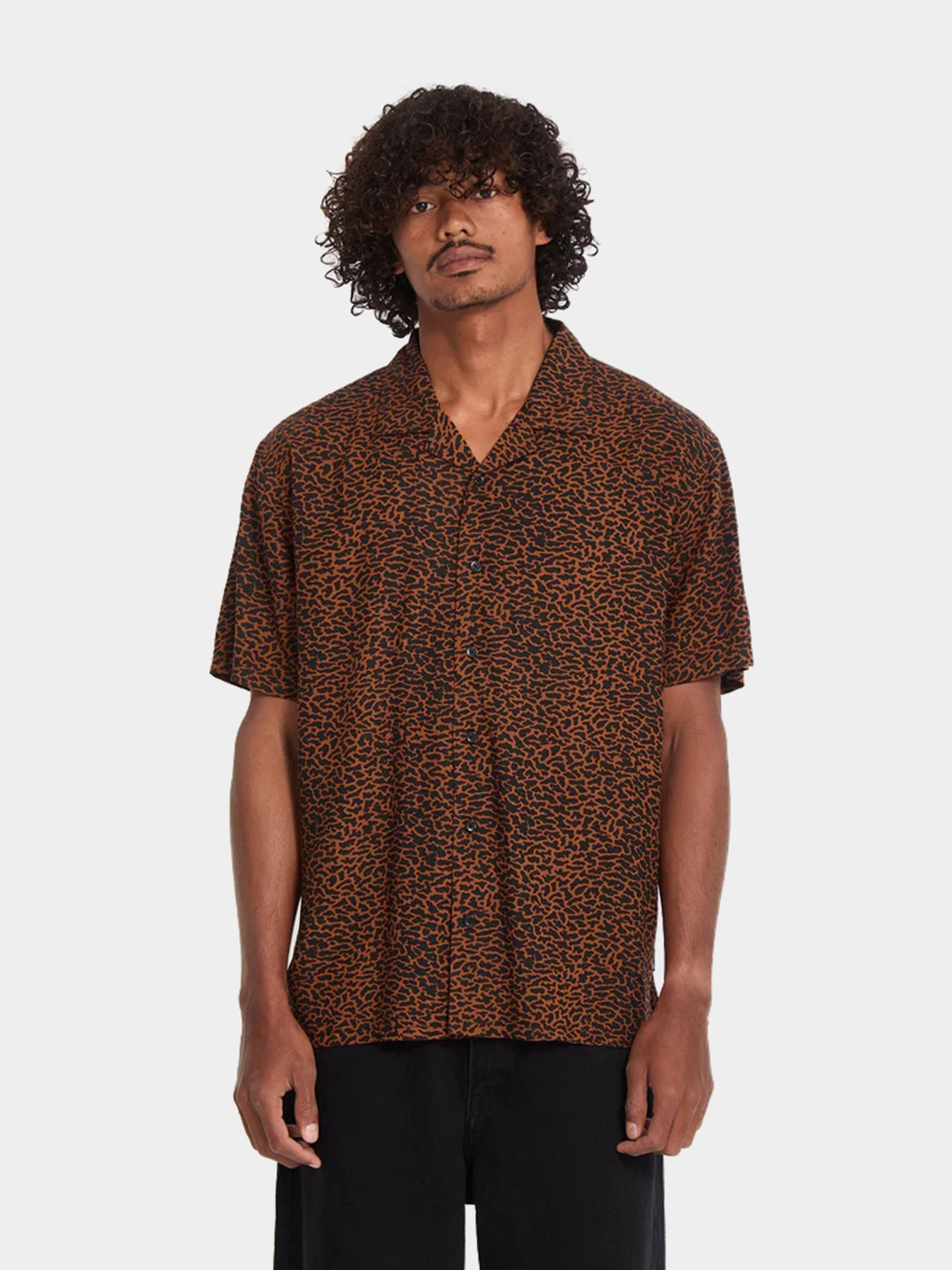 Сорочка Volcom Utopias Print (brown horn)