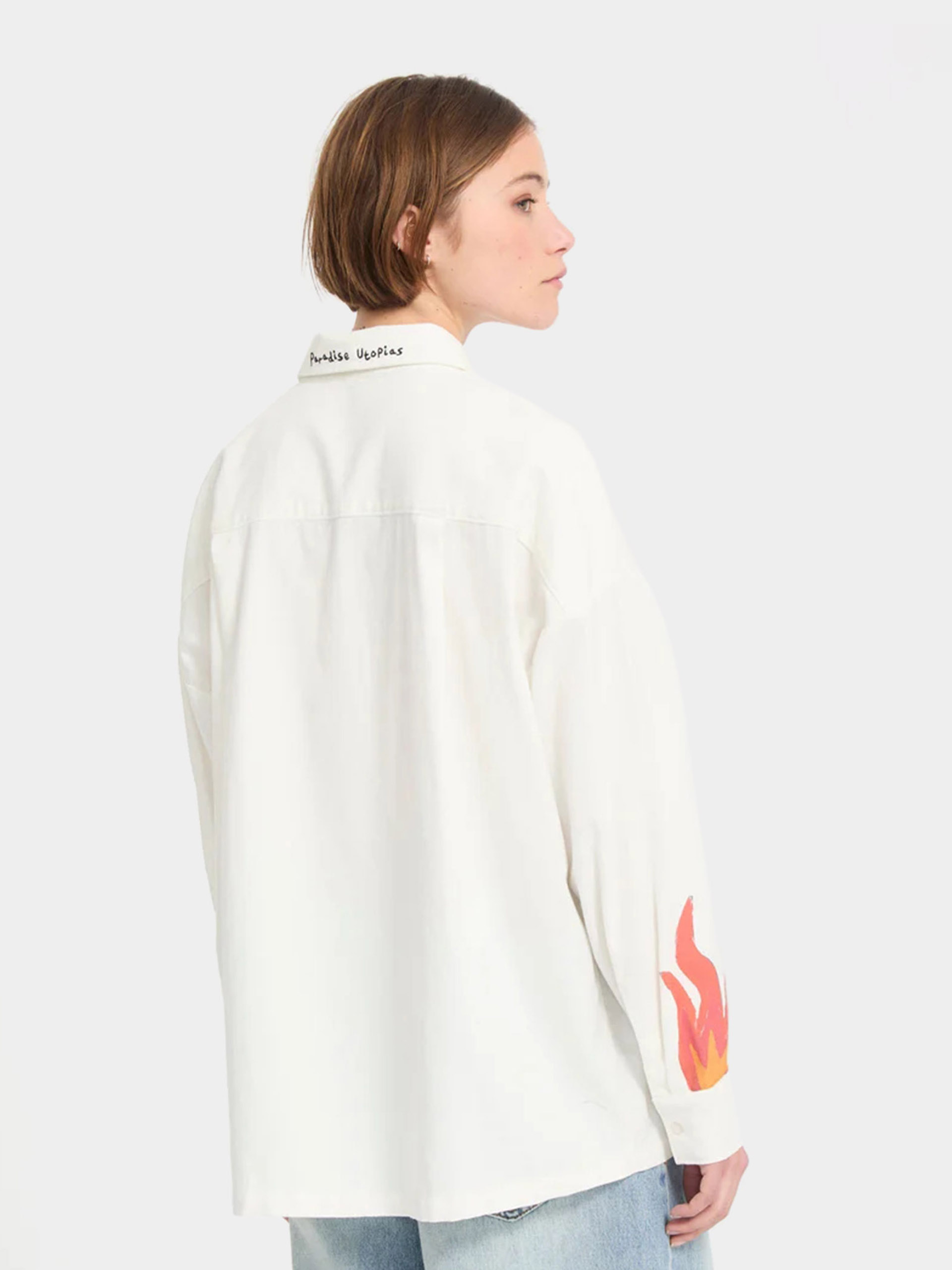 Сорочка Volcom Fa Mickey Mason Wmn (off white)