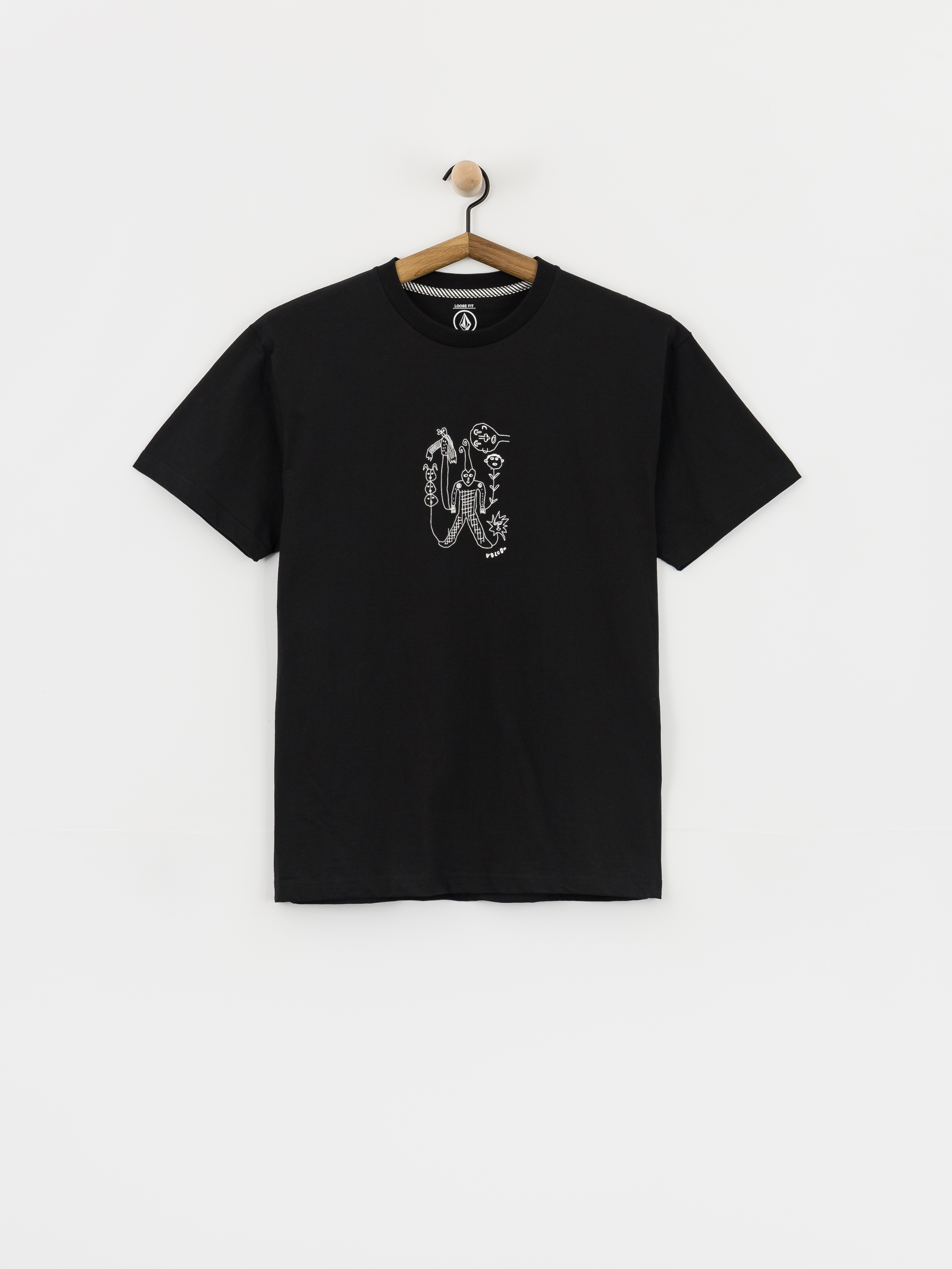 Футболка Volcom Nowhere (black)