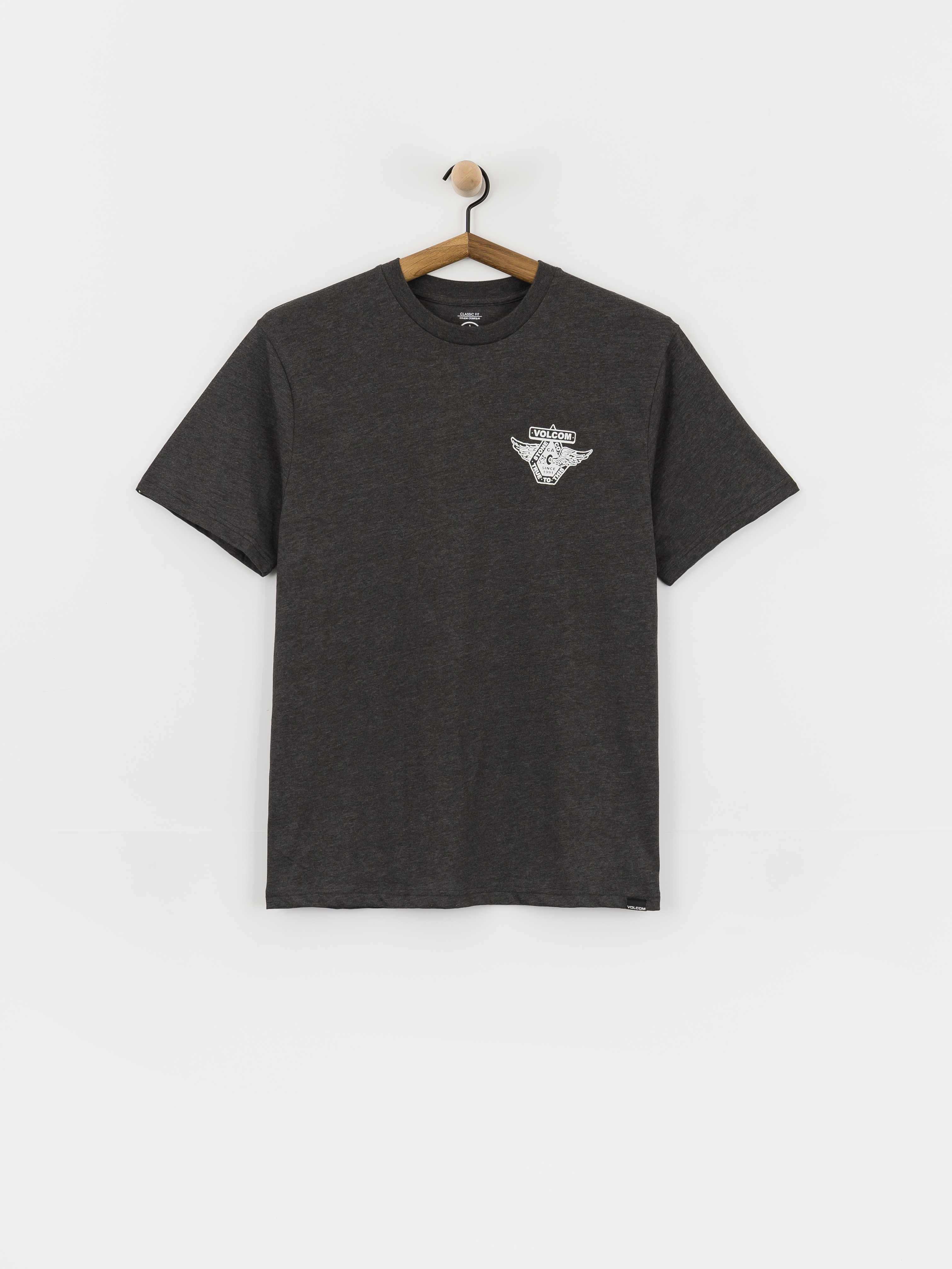 Футболка Volcom Free Wheel Hth (heather black)