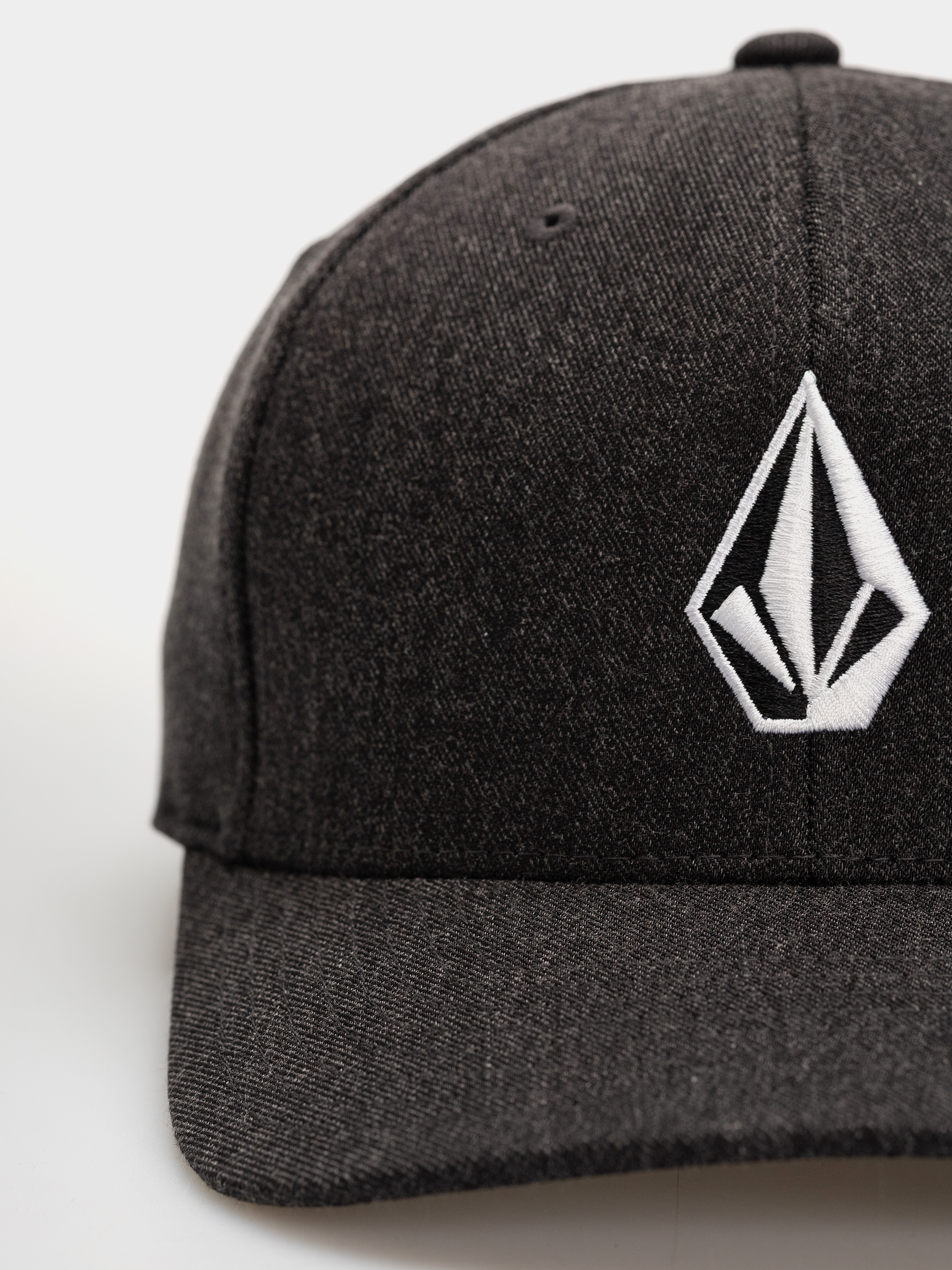 Кепка Volcom Full Stone Hthr Flexfit (charcoal heather)