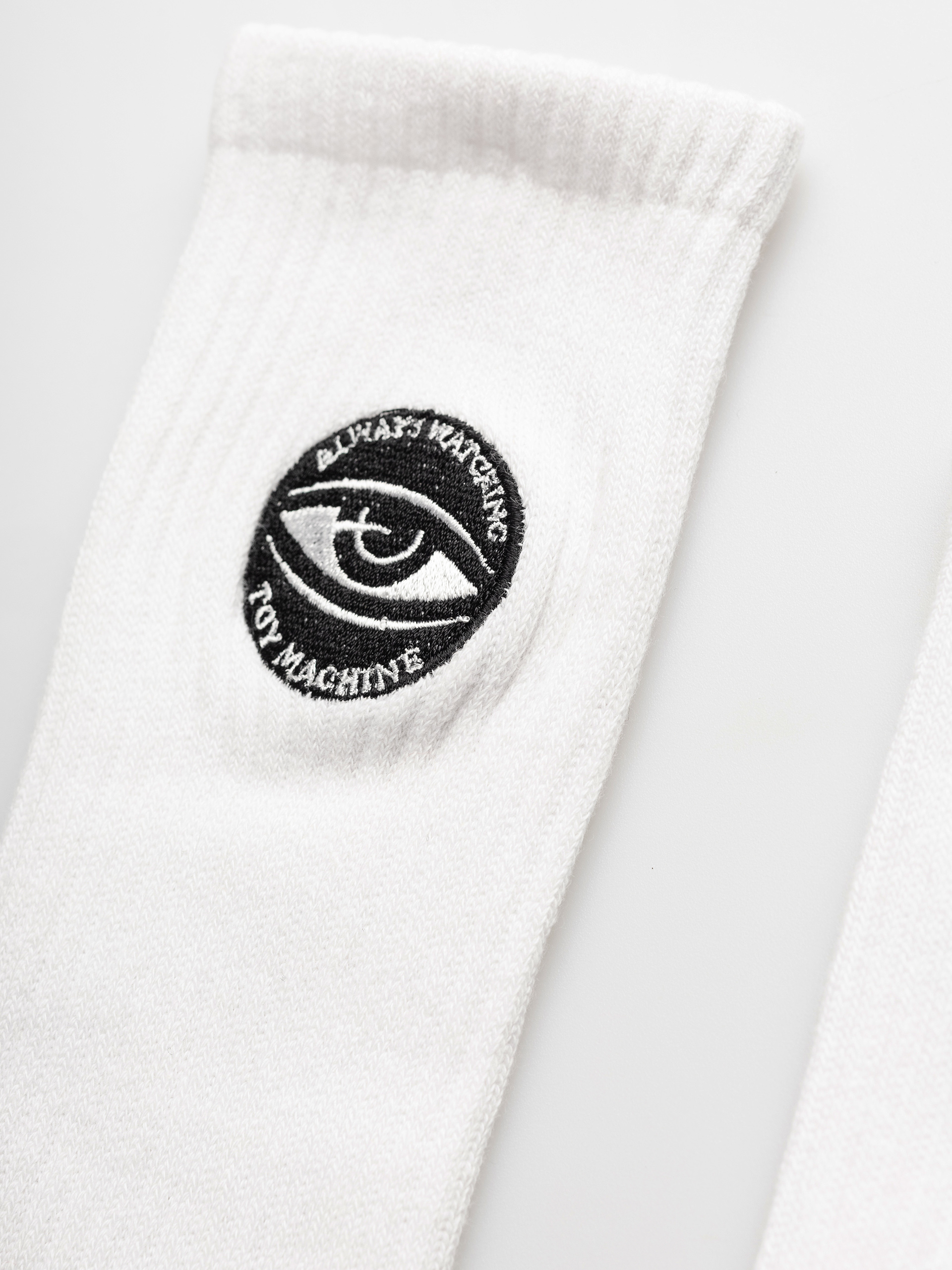  Шкарпетки Toy Machine Always Watching Grip (white)