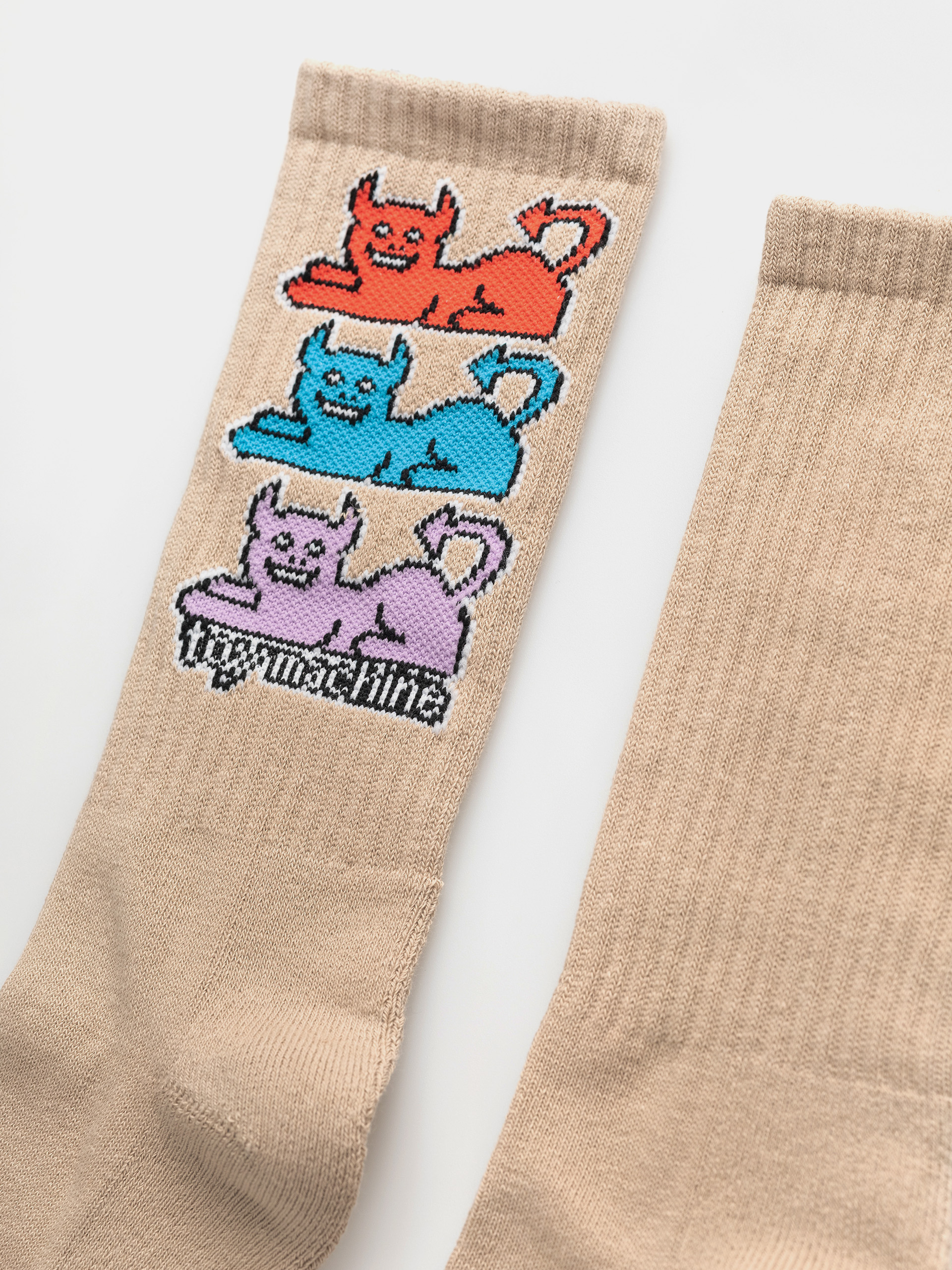  Шкарпетки Toy Machine Triple Cat (tan)