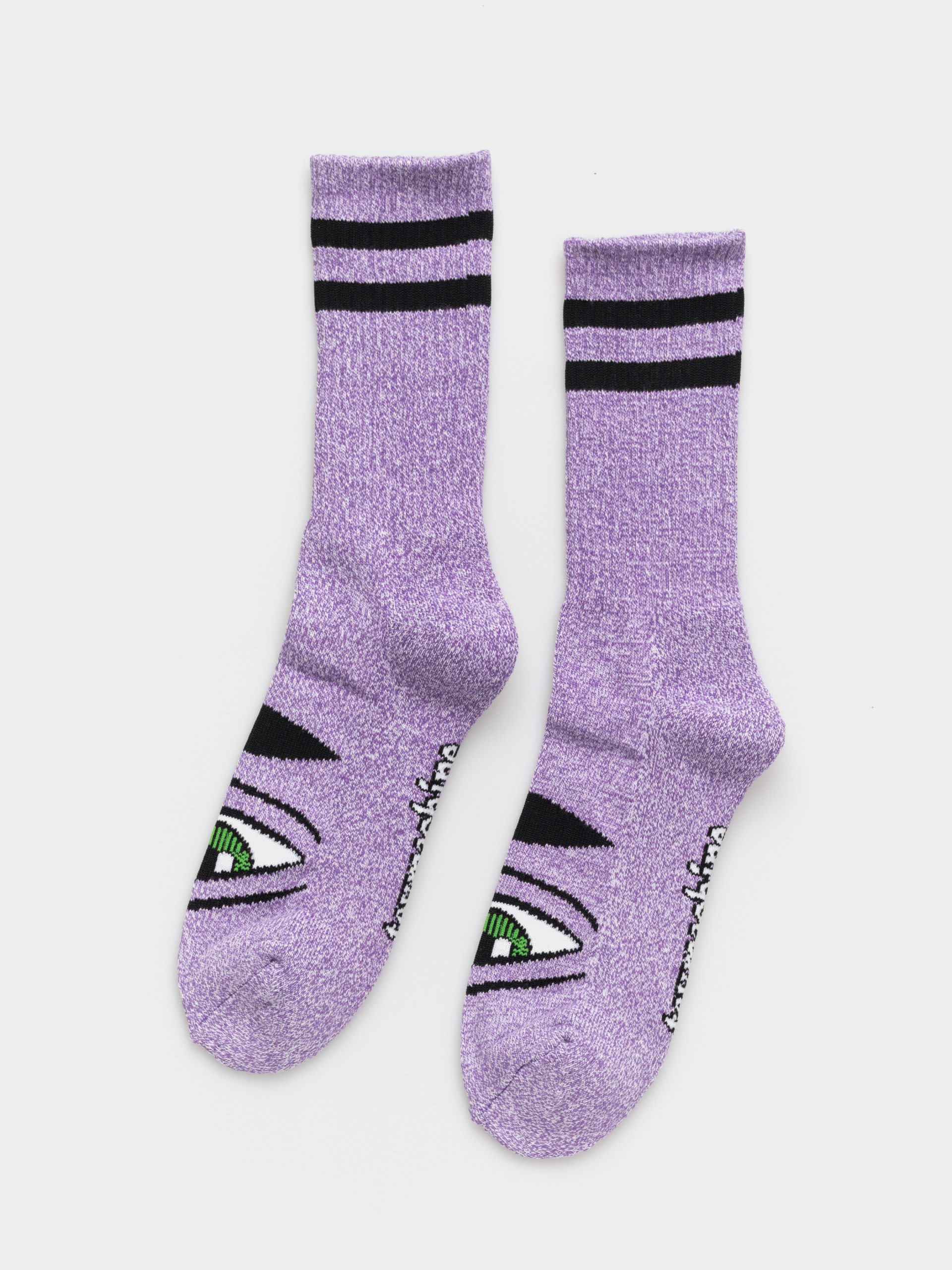  Шкарпетки Toy Machine Heather Sect Eye (purple)