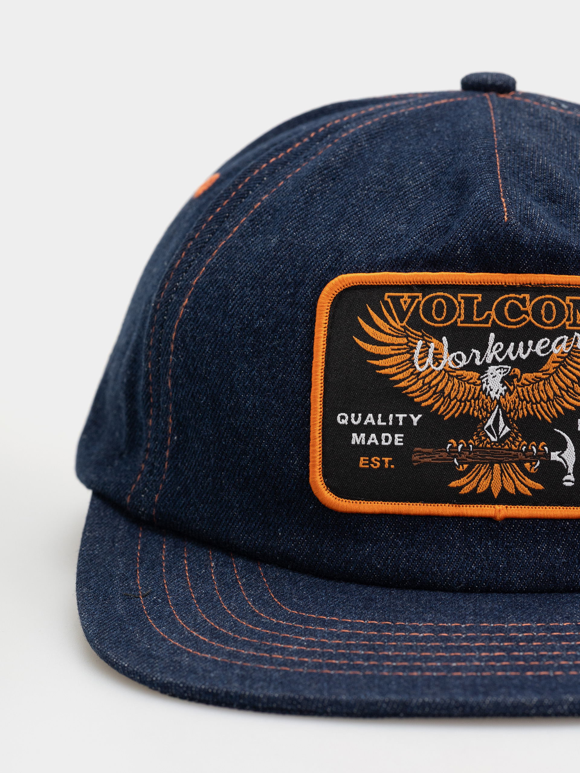 Кепка Volcom Hammered Workwear (dust bowl indigo)