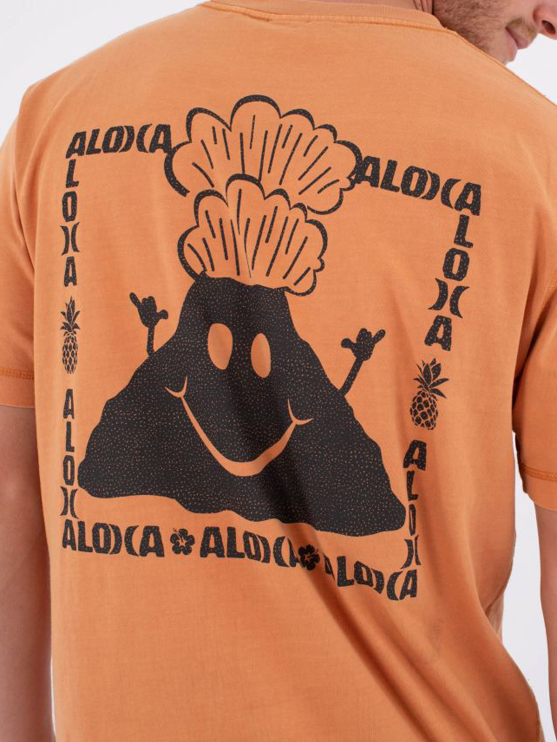 Футболка Hurley Sider (citrus blaze)