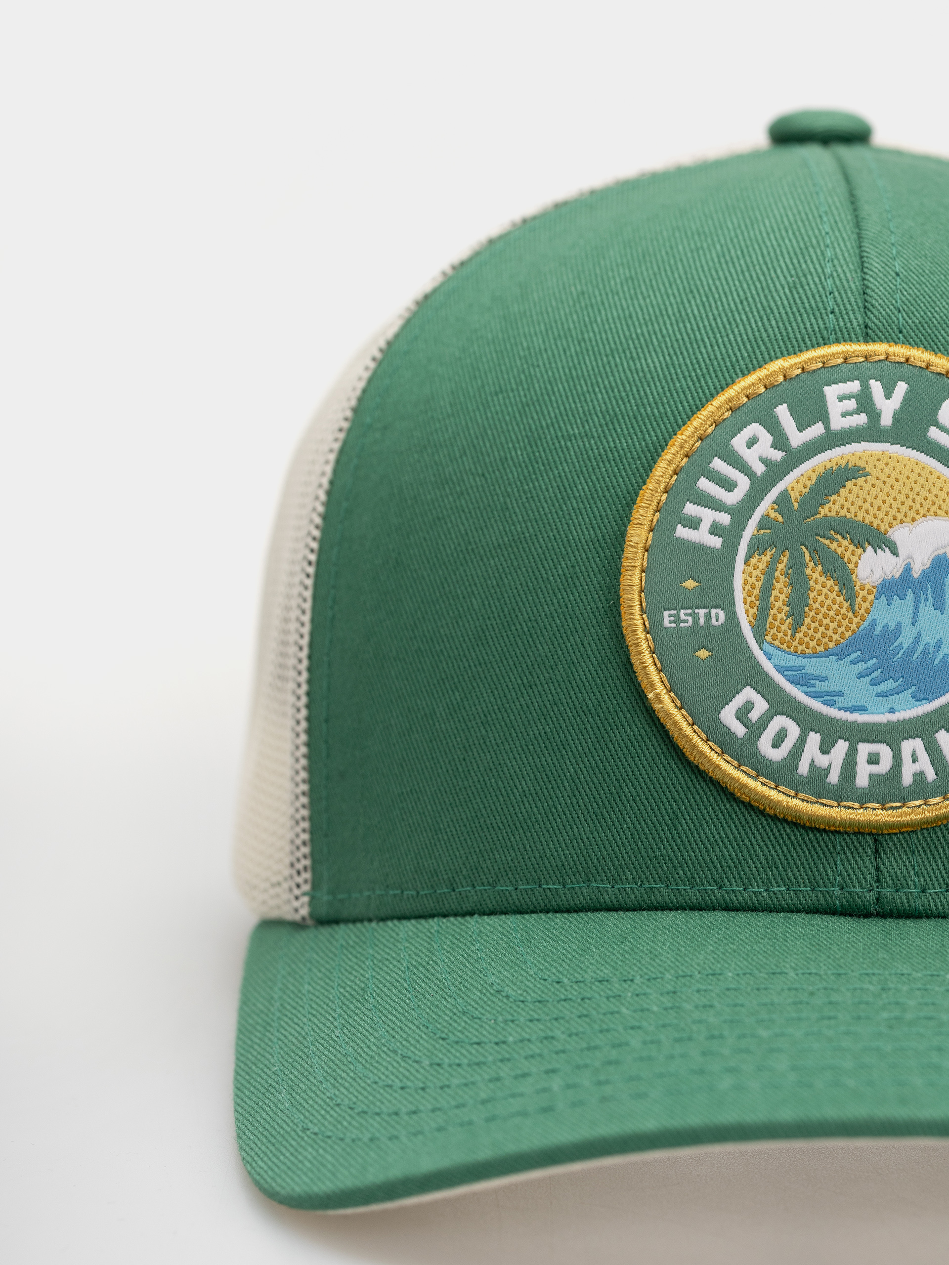 Кепка Hurley Wave Haven Trucker (legion green)