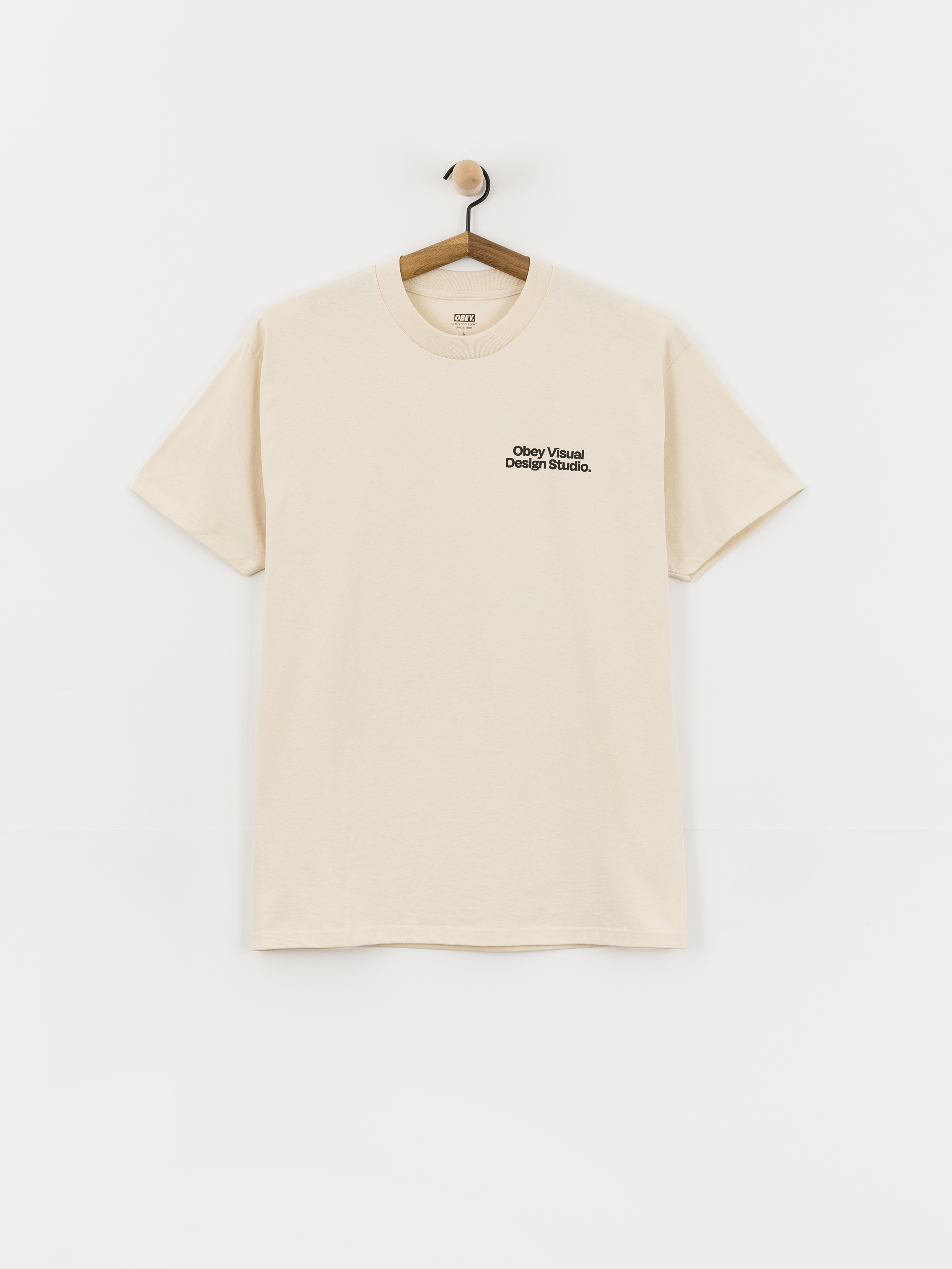 Футболка OBEY Visual Design Studio (cream)