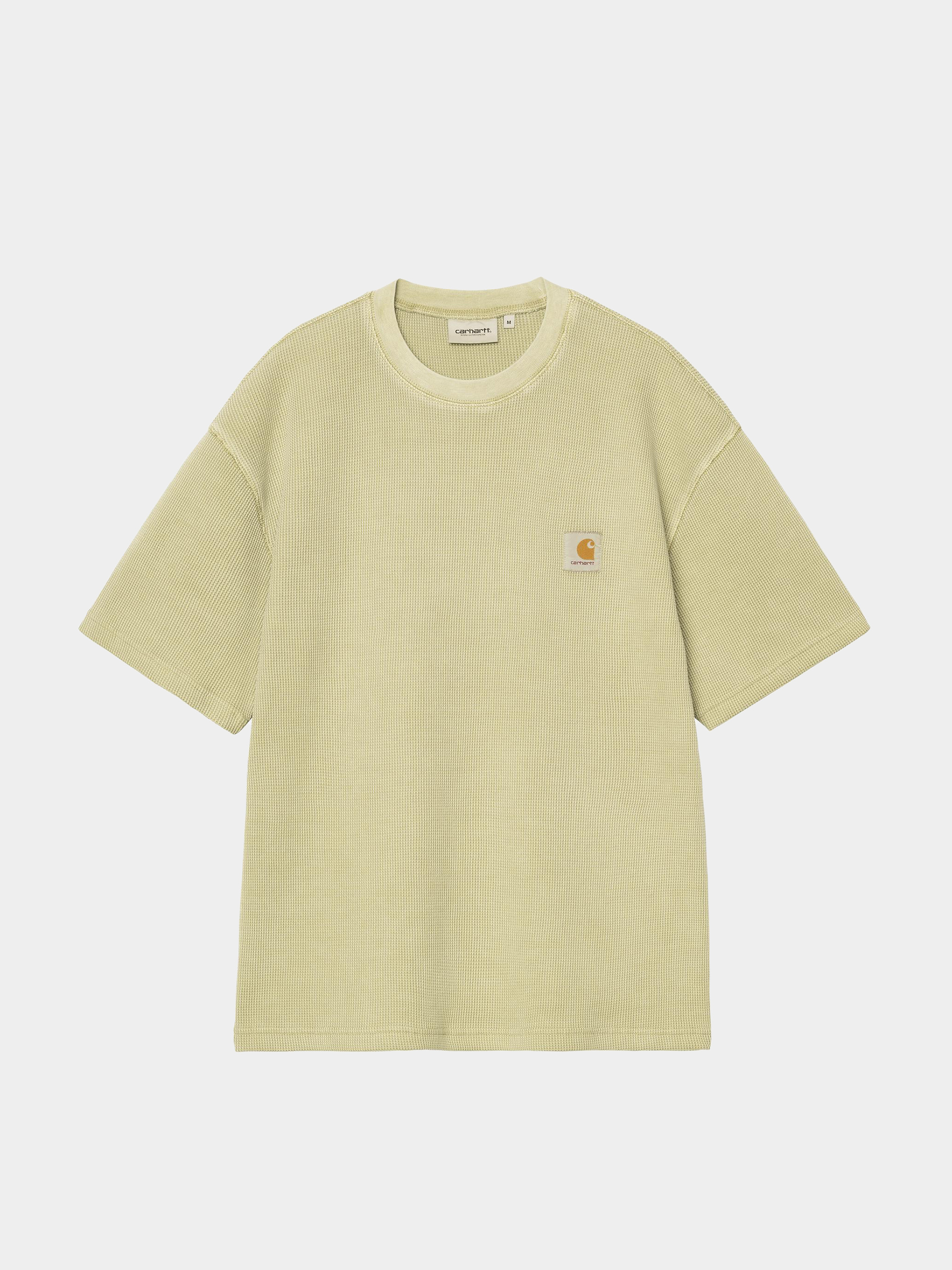 Футболка Carhartt WIP Nelson Waffle (gentle green)