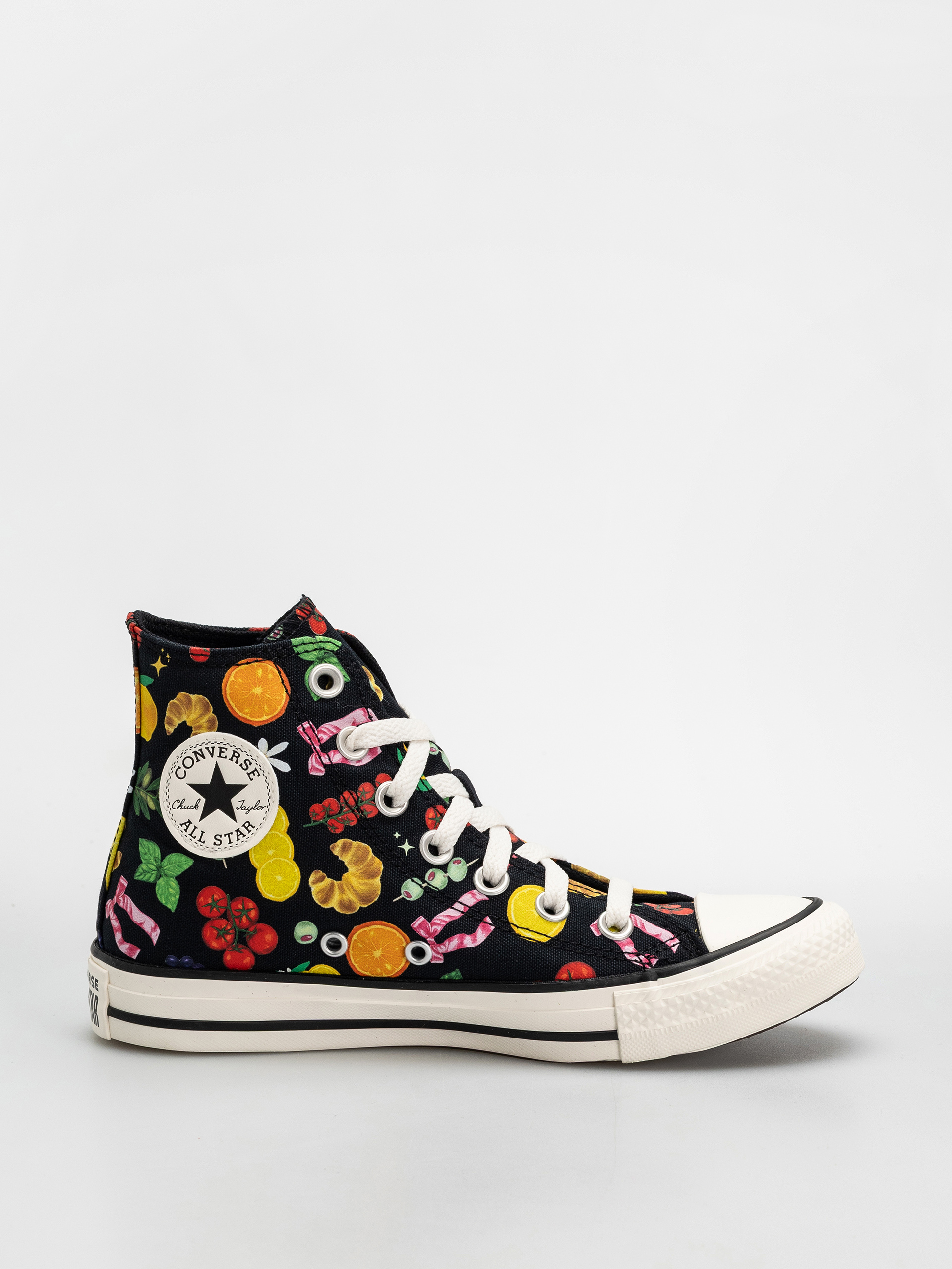 Кеди Converse Chuck Taylor All Star Hi (black/yellow/egret)