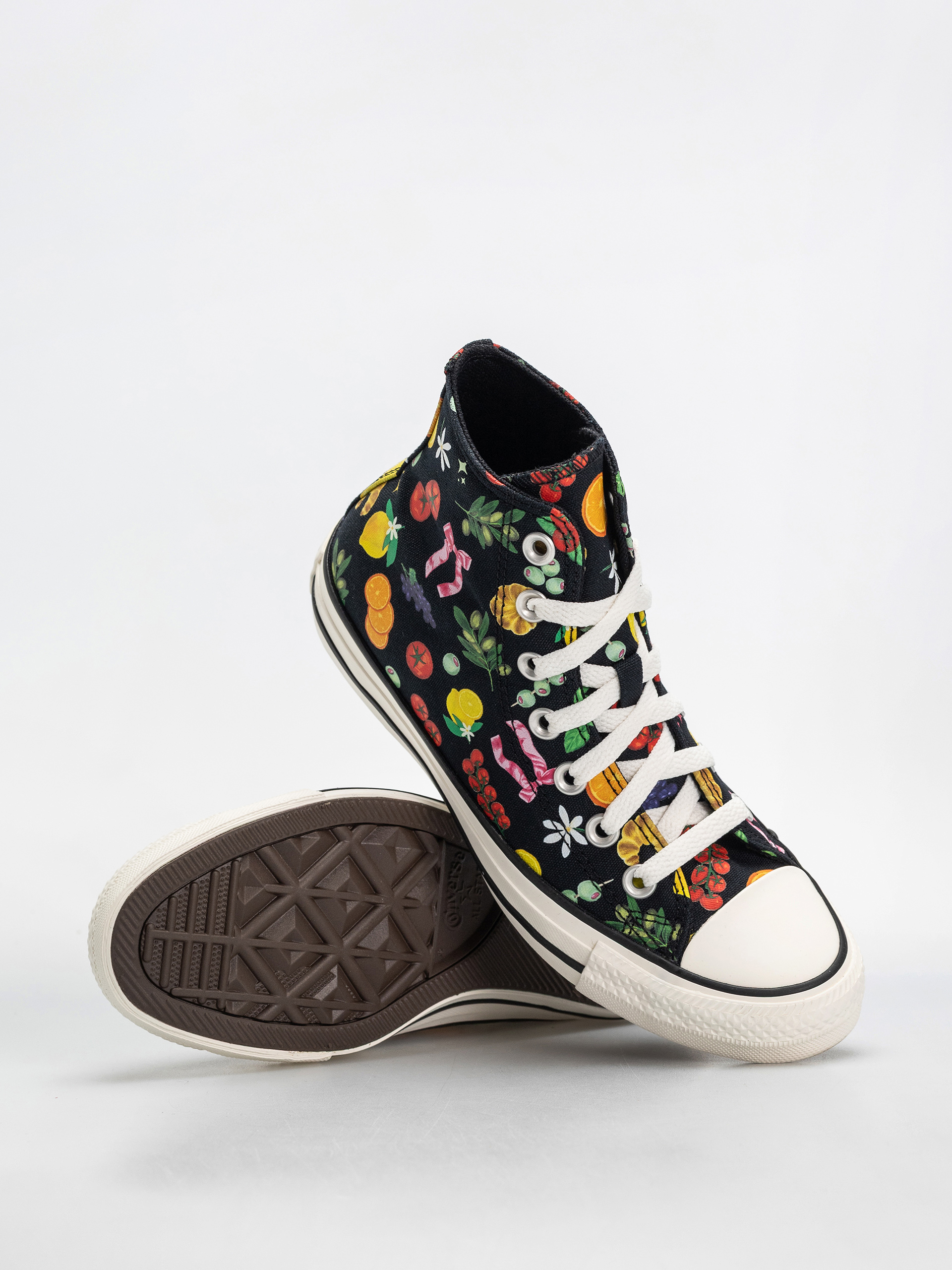 Кеди Converse Chuck Taylor All Star Hi (black/yellow/egret)