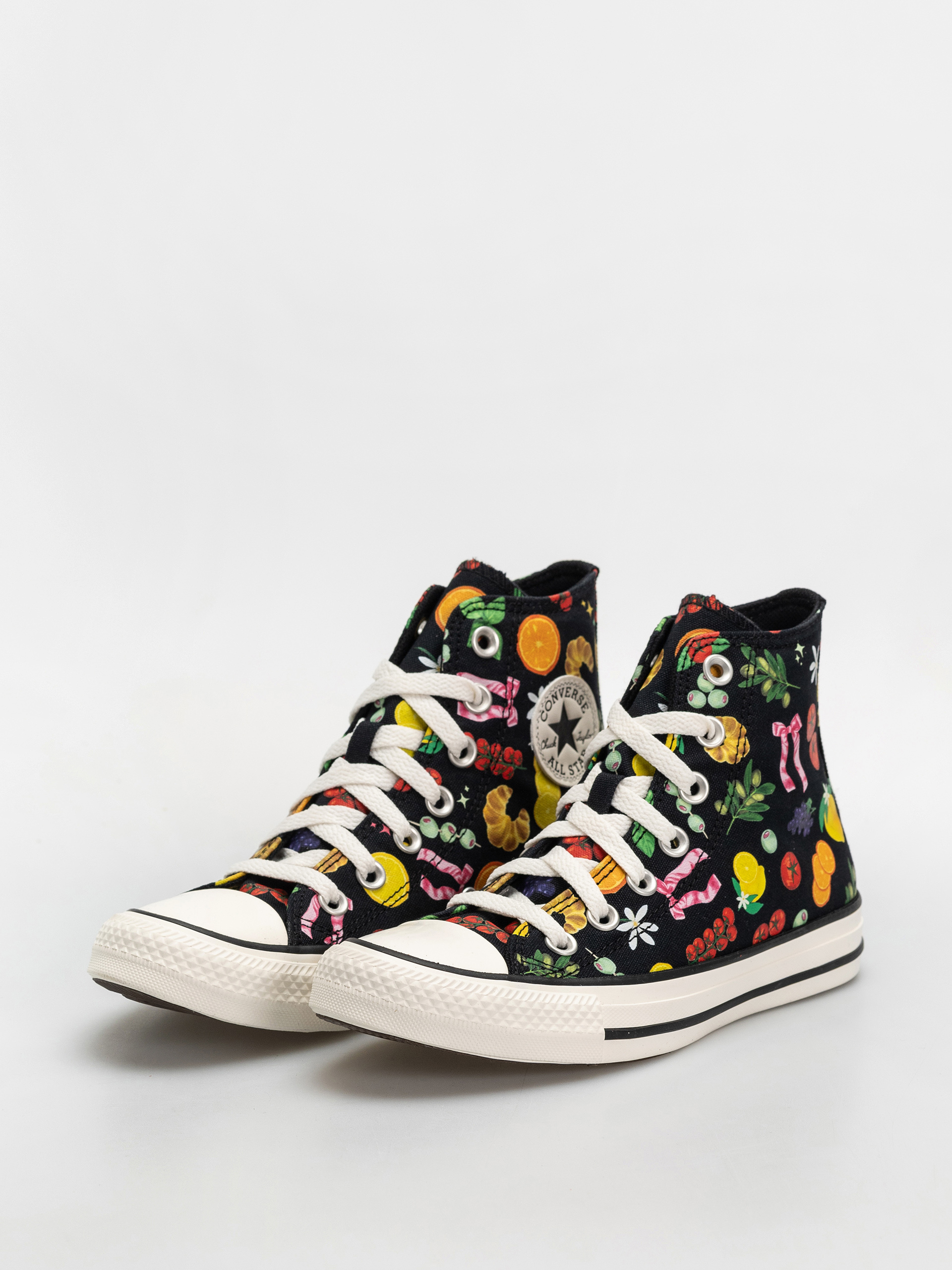 Кеди Converse Chuck Taylor All Star Hi (black/yellow/egret)