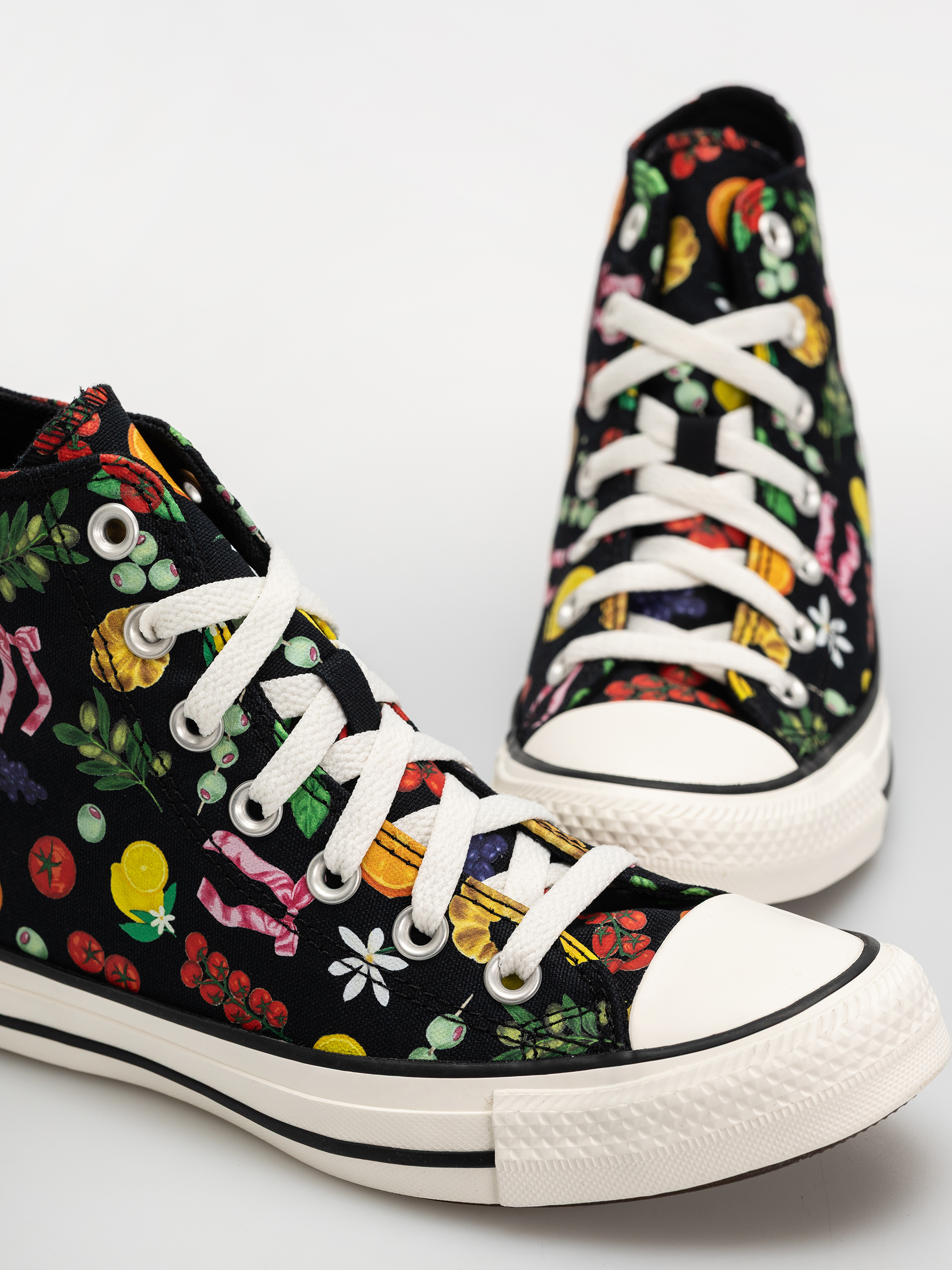 Кеди Converse Chuck Taylor All Star Hi (black/yellow/egret)