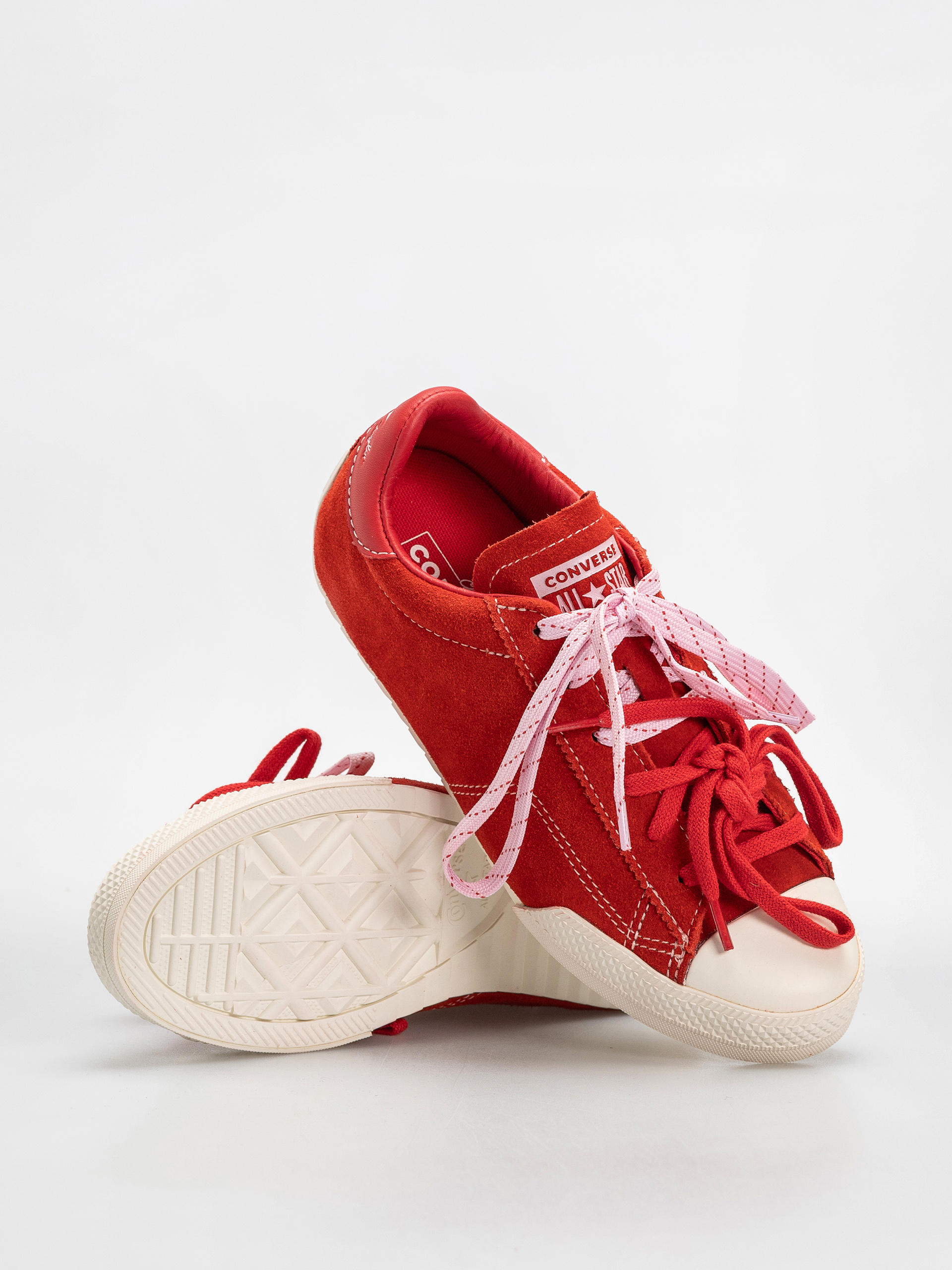 Кеди Converse Chuck Taylor Lo Ox (red/new found bloom/egret)