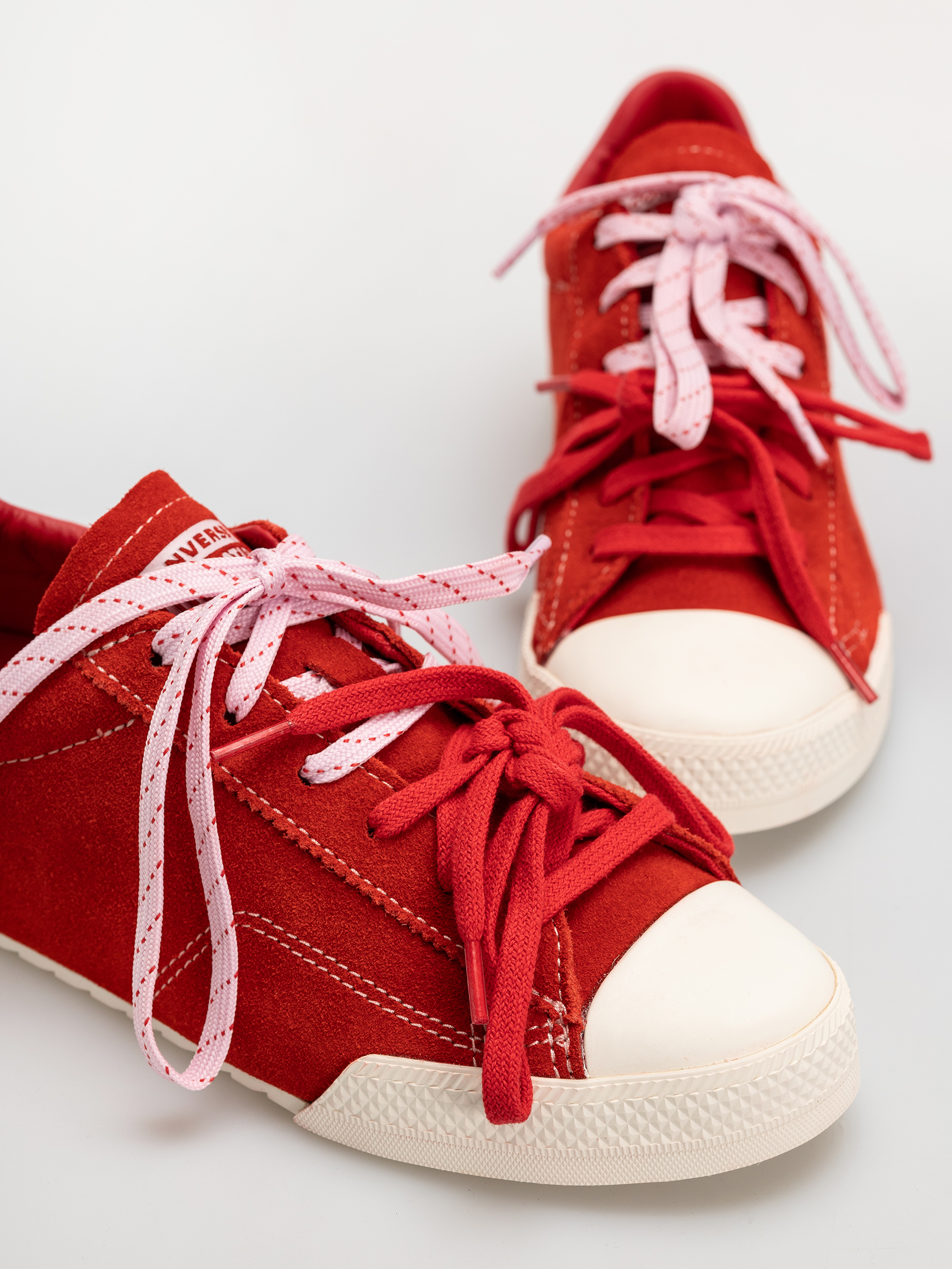 Кеди Converse Chuck Taylor Lo Ox (red/new found bloom/egret)