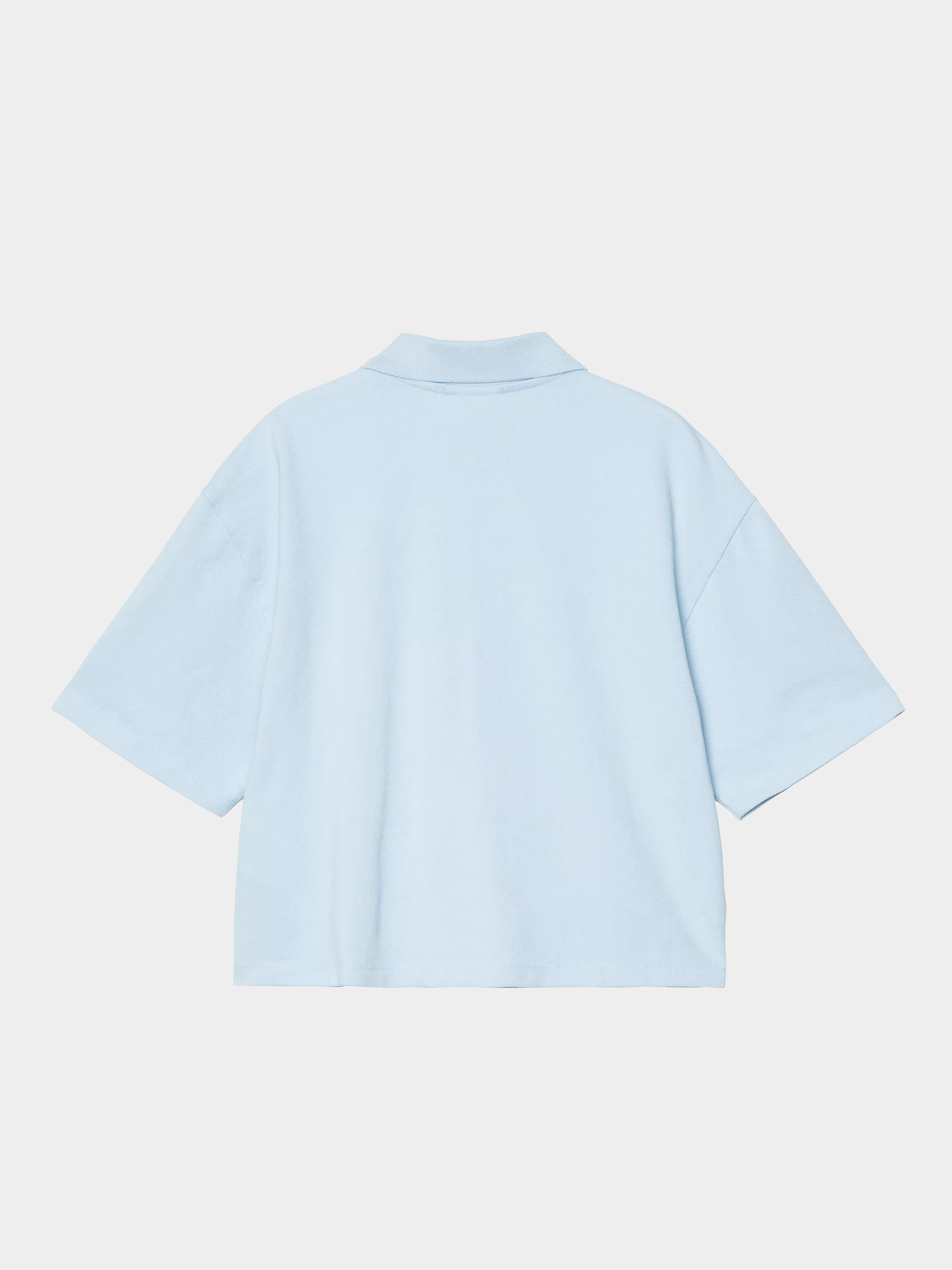 Футболка Carhartt WIP Script Polo Wmn (icaria/white)