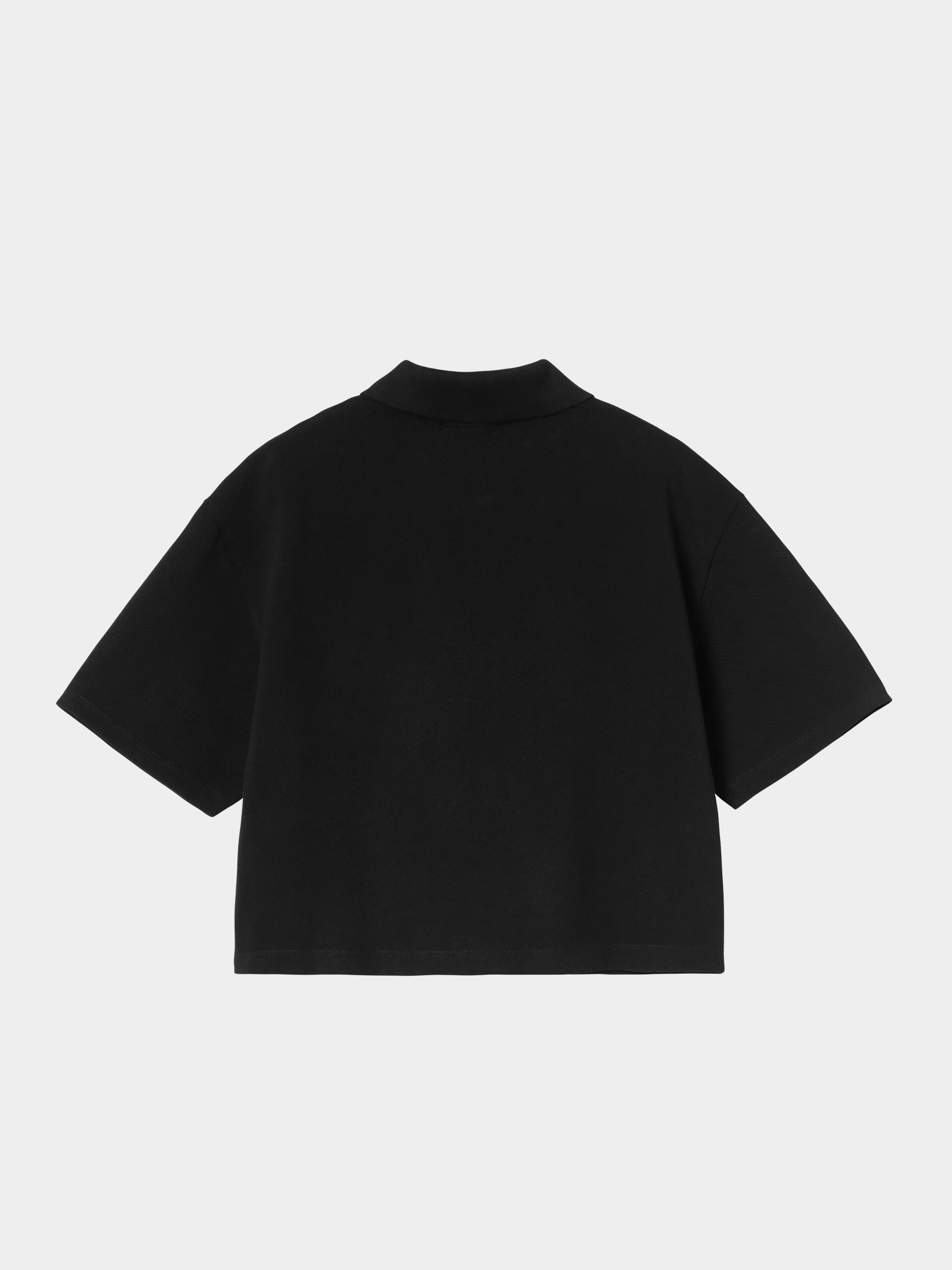 Футболка Carhartt WIP Script Polo Wmn (black/white)
