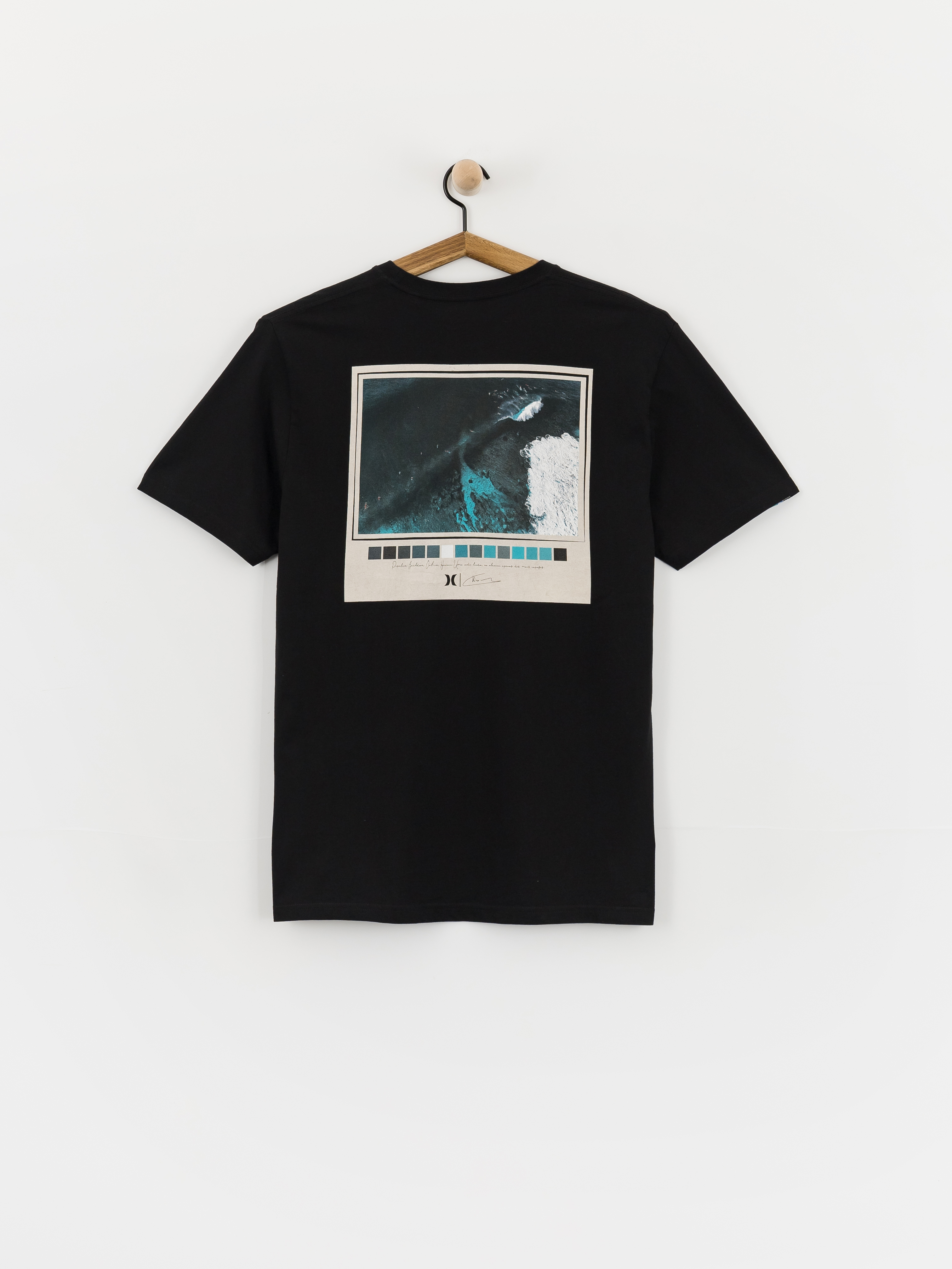 Футболка Hurley Helio Pipeline Photo (black)