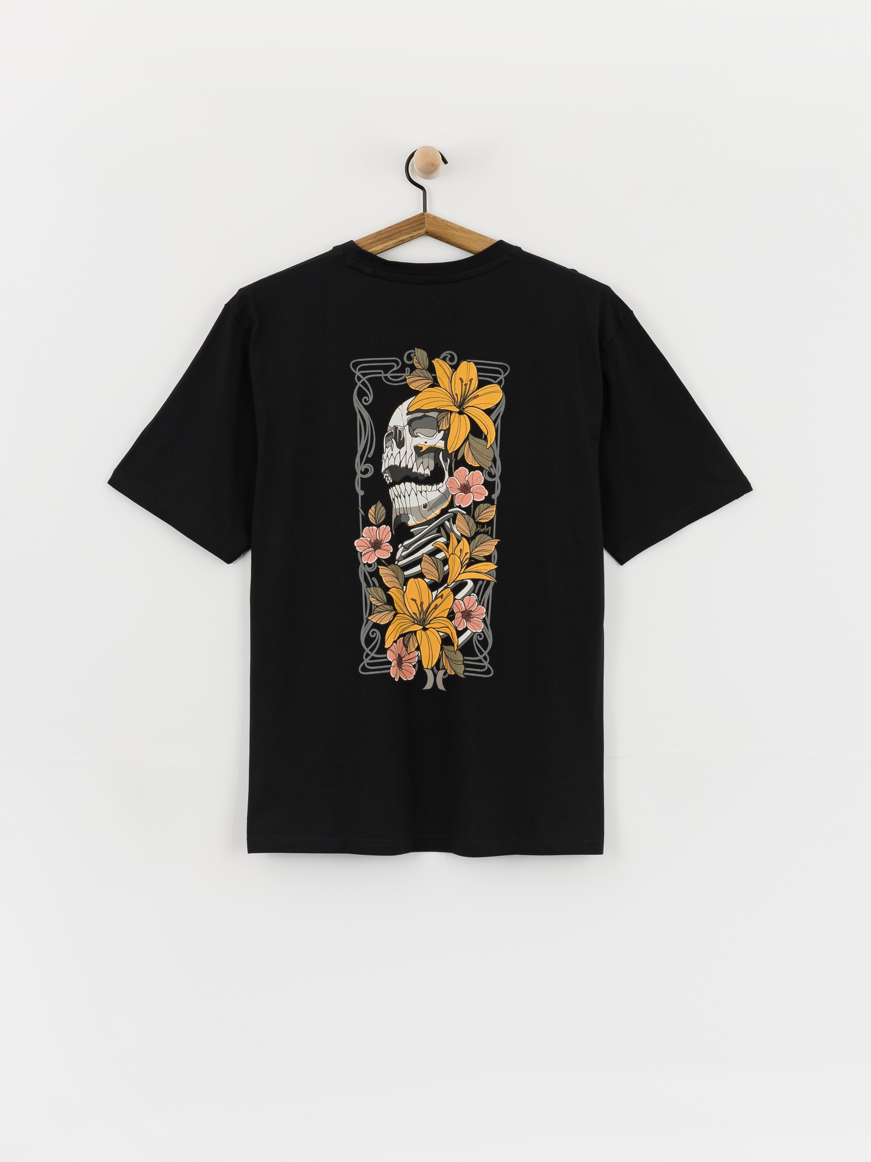 Футболка Hurley Tattoo Trudy Skull (black)