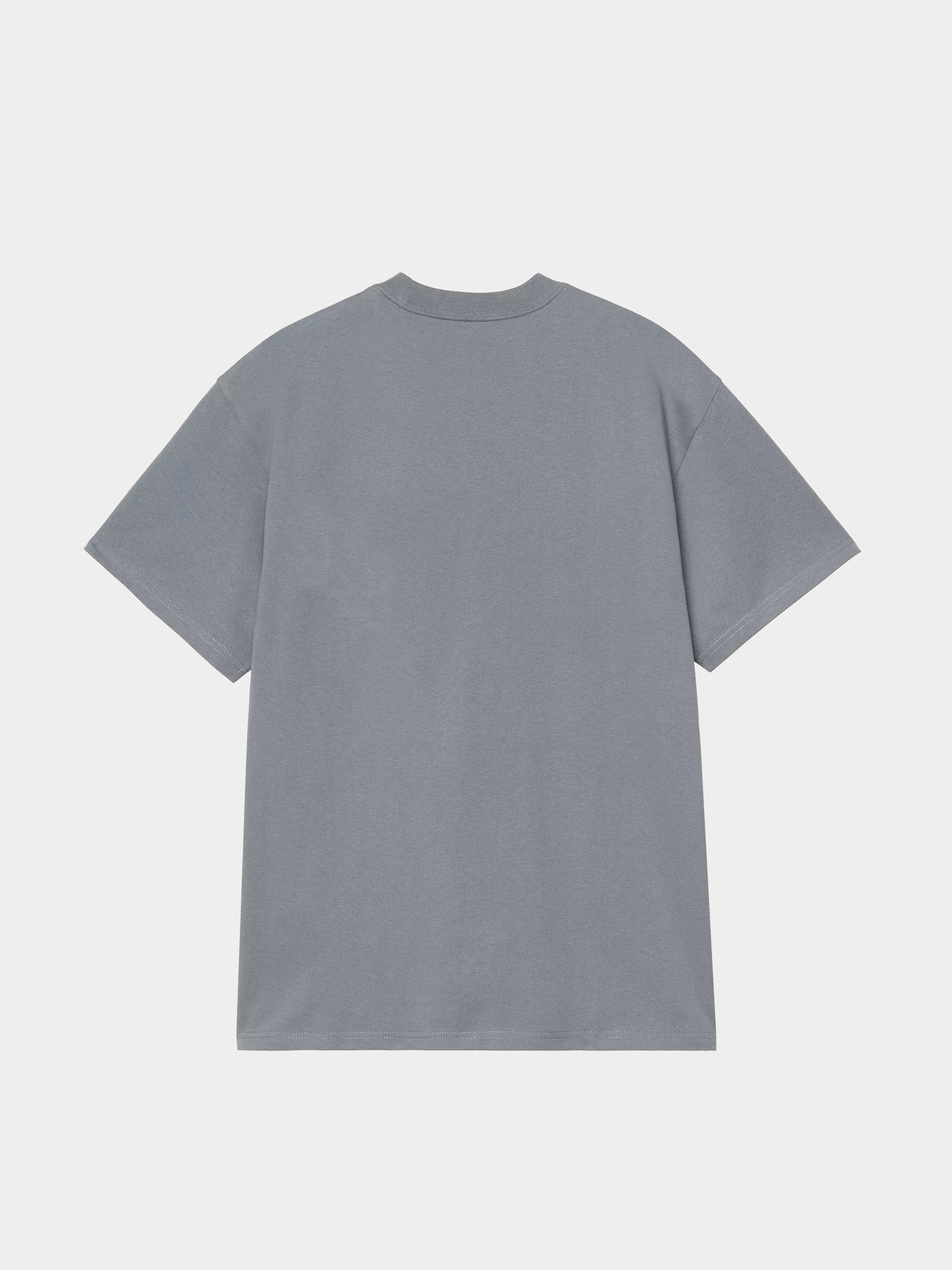 Футболка Carhartt WIP Longhand Pocket (cozy blue/white)