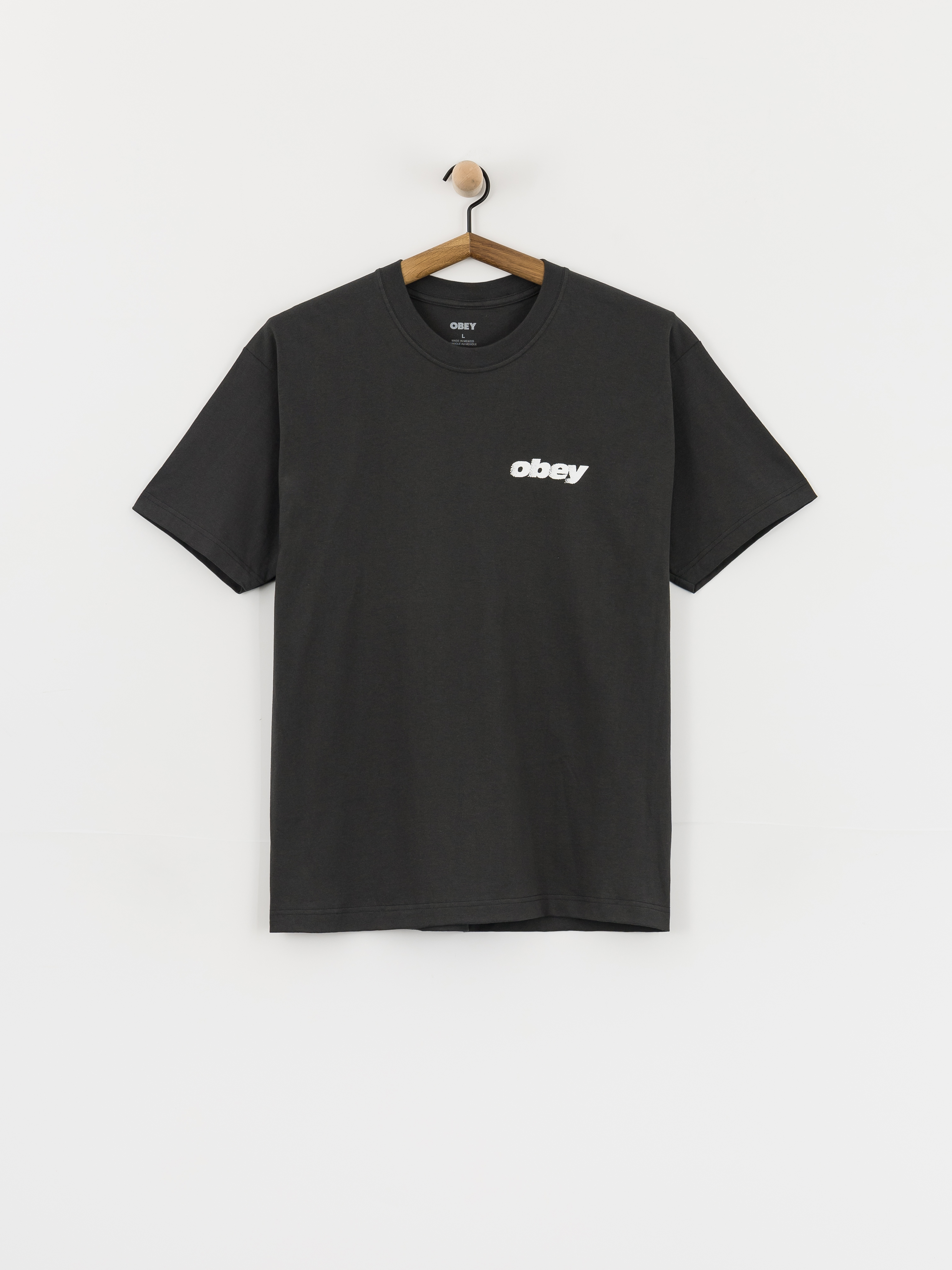 Футболка OBEY Exports (vintage black)