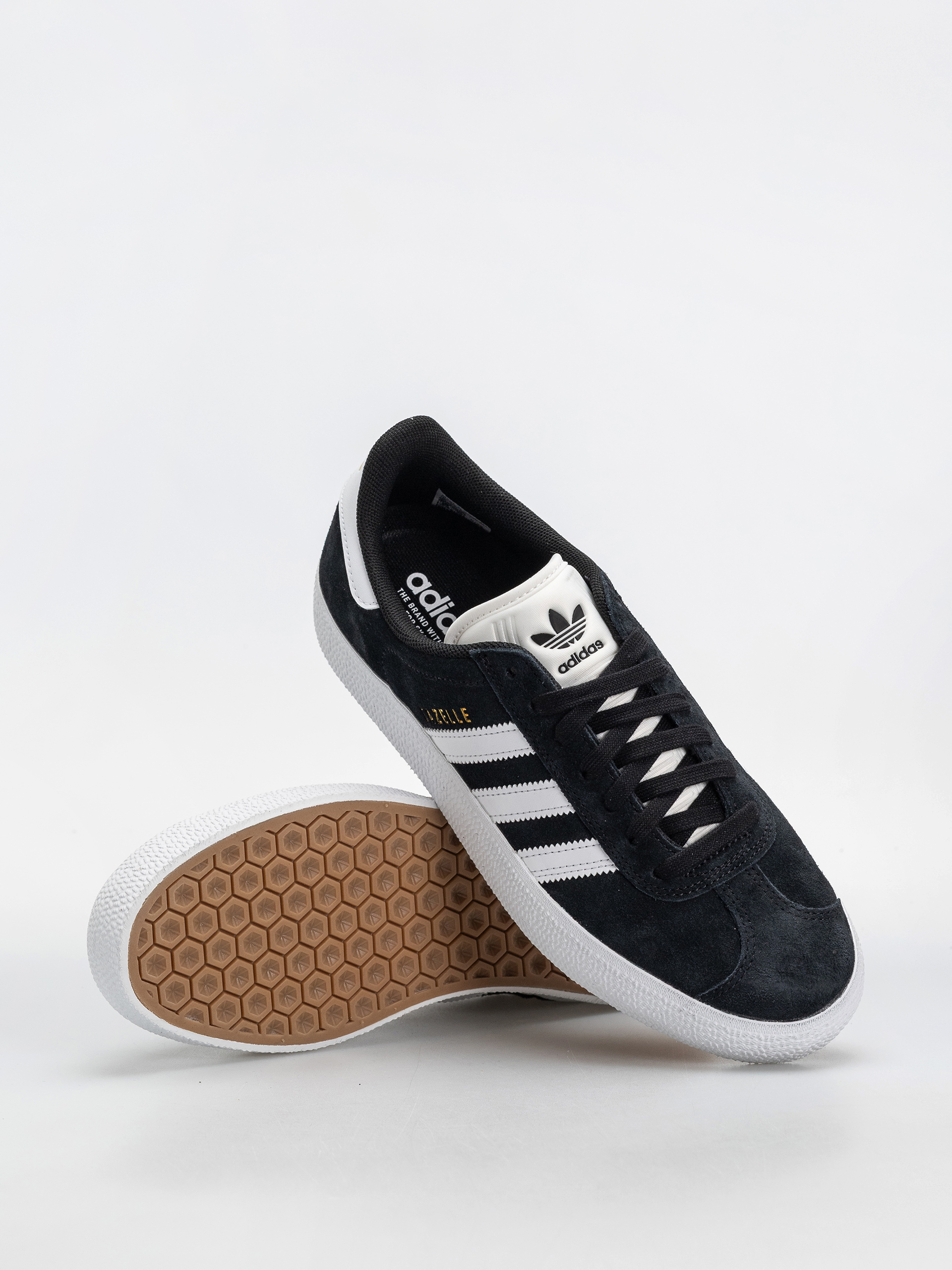 Взуття adidas Gazelle Adv (cblack/ftwwht/goldmt)